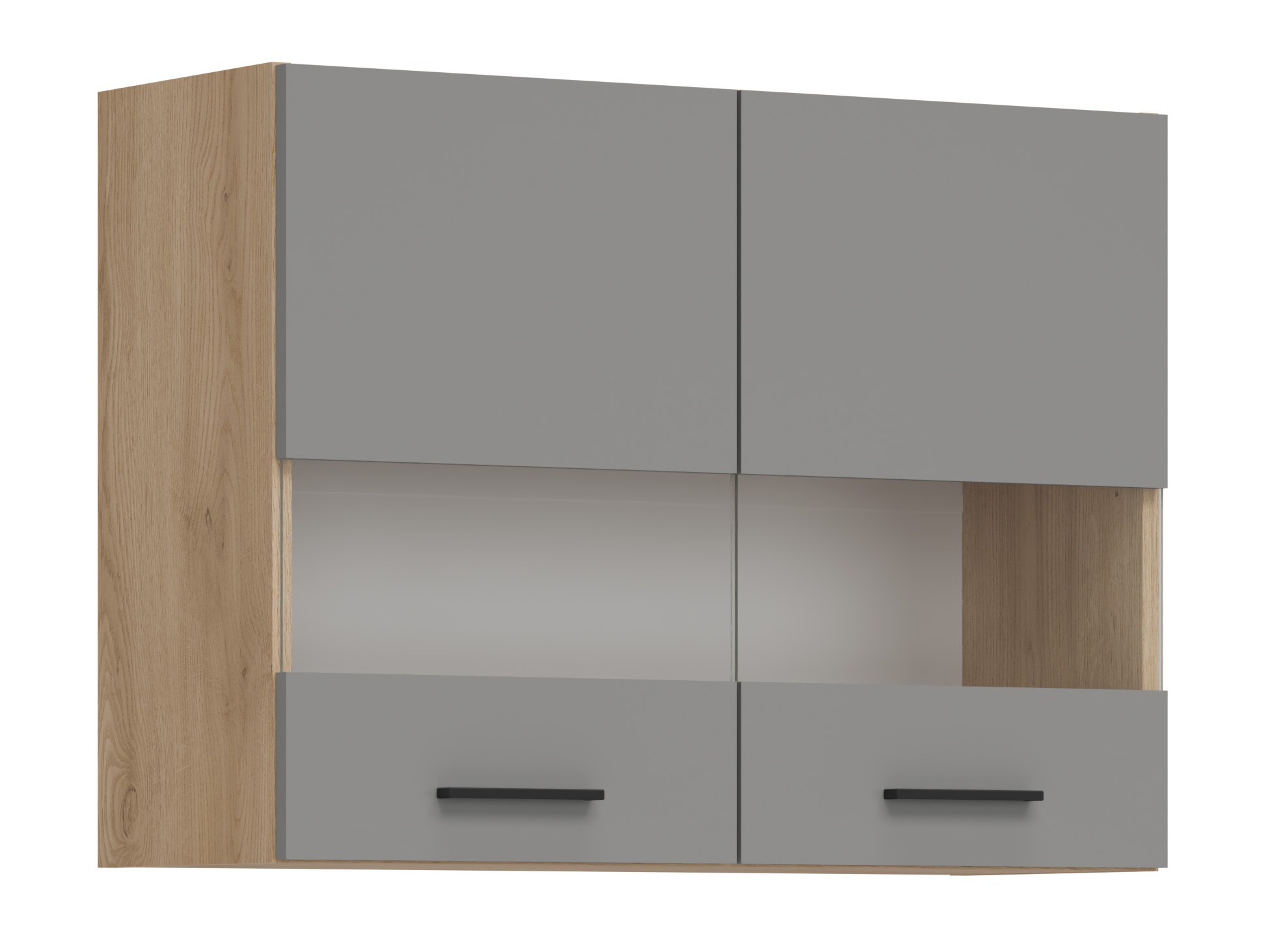 Modularna stenska omarica Ati Grey 122