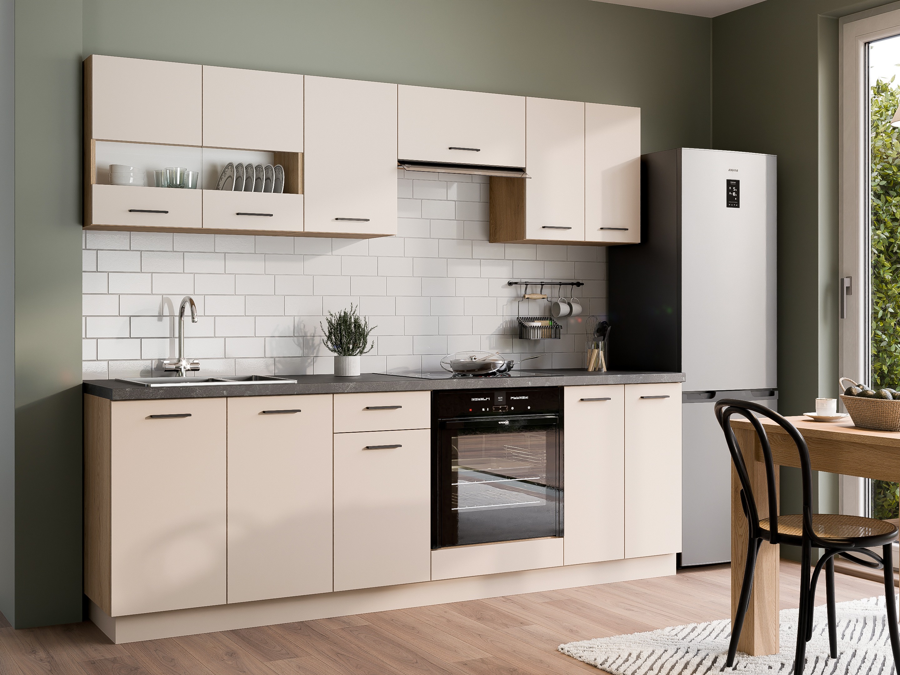 Modularna stenska omarica Ati Cashmere 103