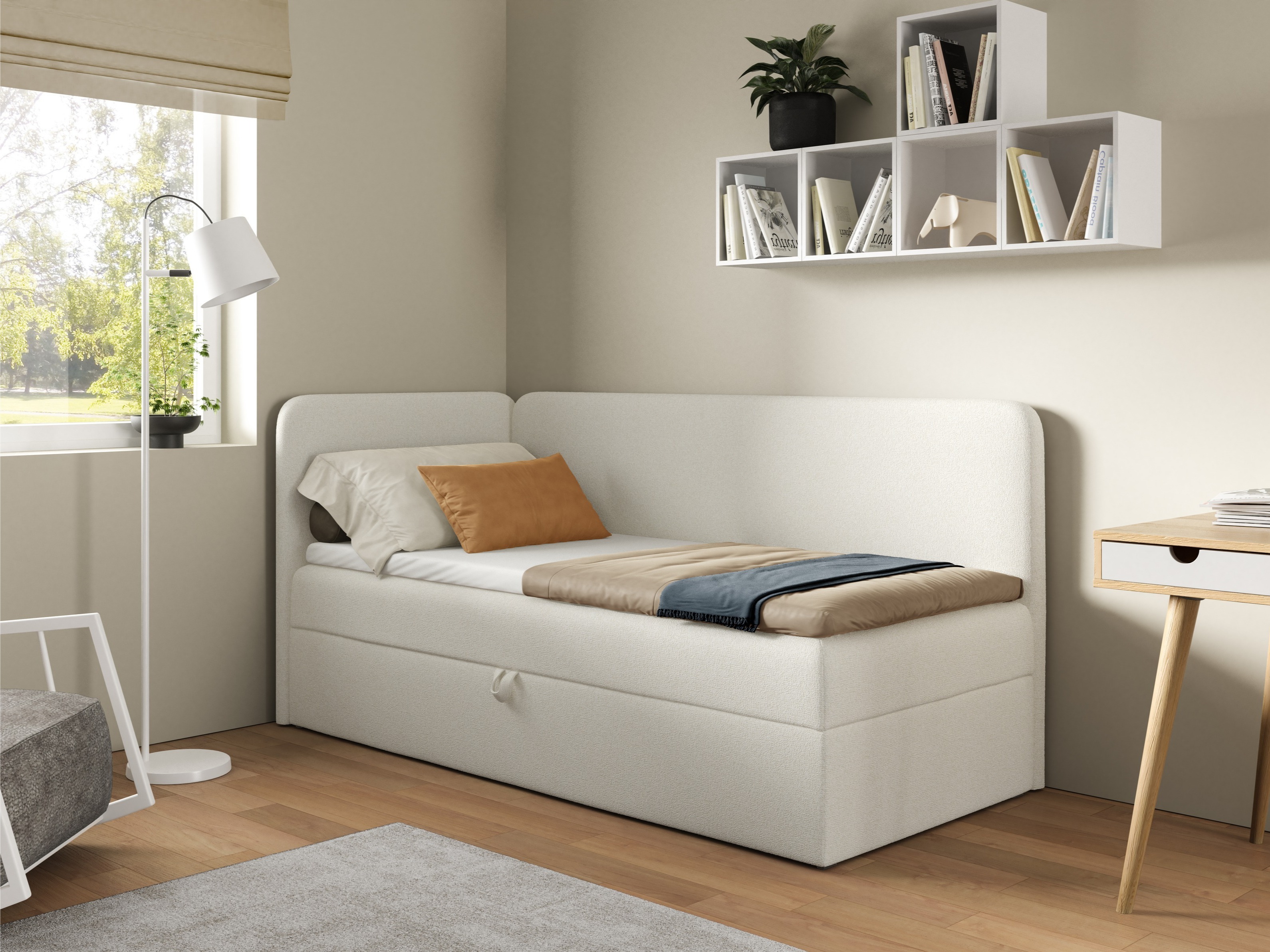 Boxspring postelja Franklin 188 (Puente 03)
