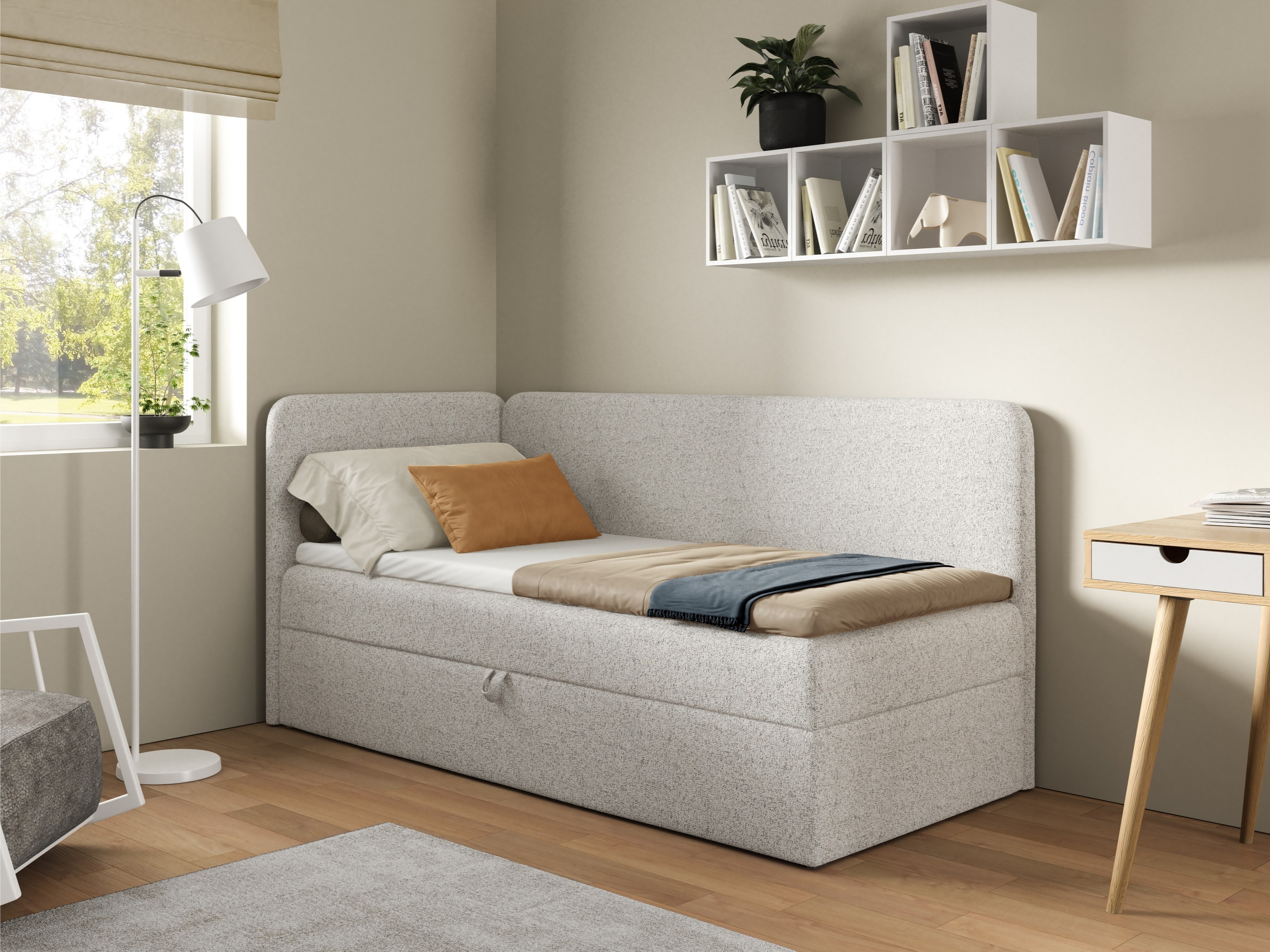 Boxspring postelja Franklin 188 (Puente 06)