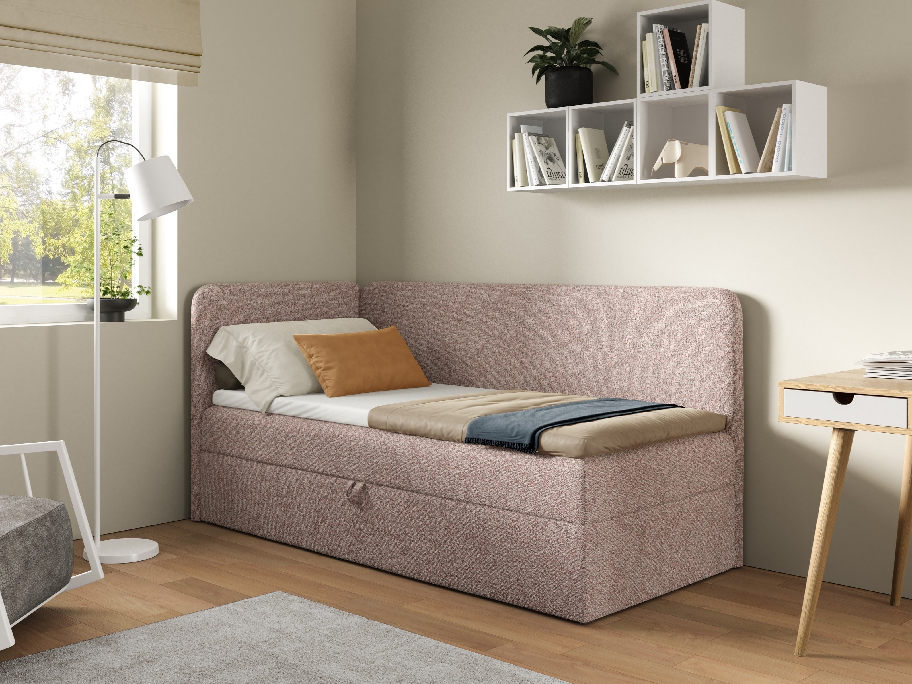 Boxspring postelja Franklin 188 (Puente 68)