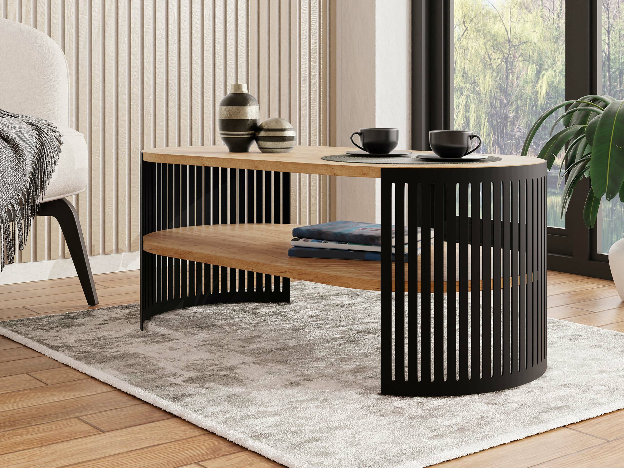 Klubska mizica SL5052 s poškodovano embalažo