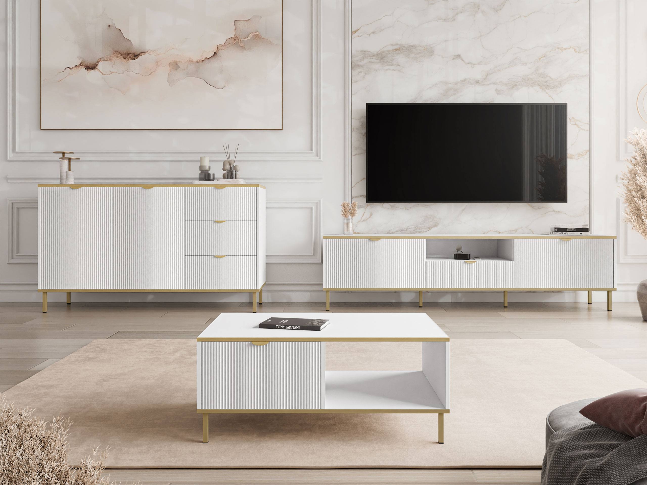 Komplet za dnevno sobo Comfivo Elblare