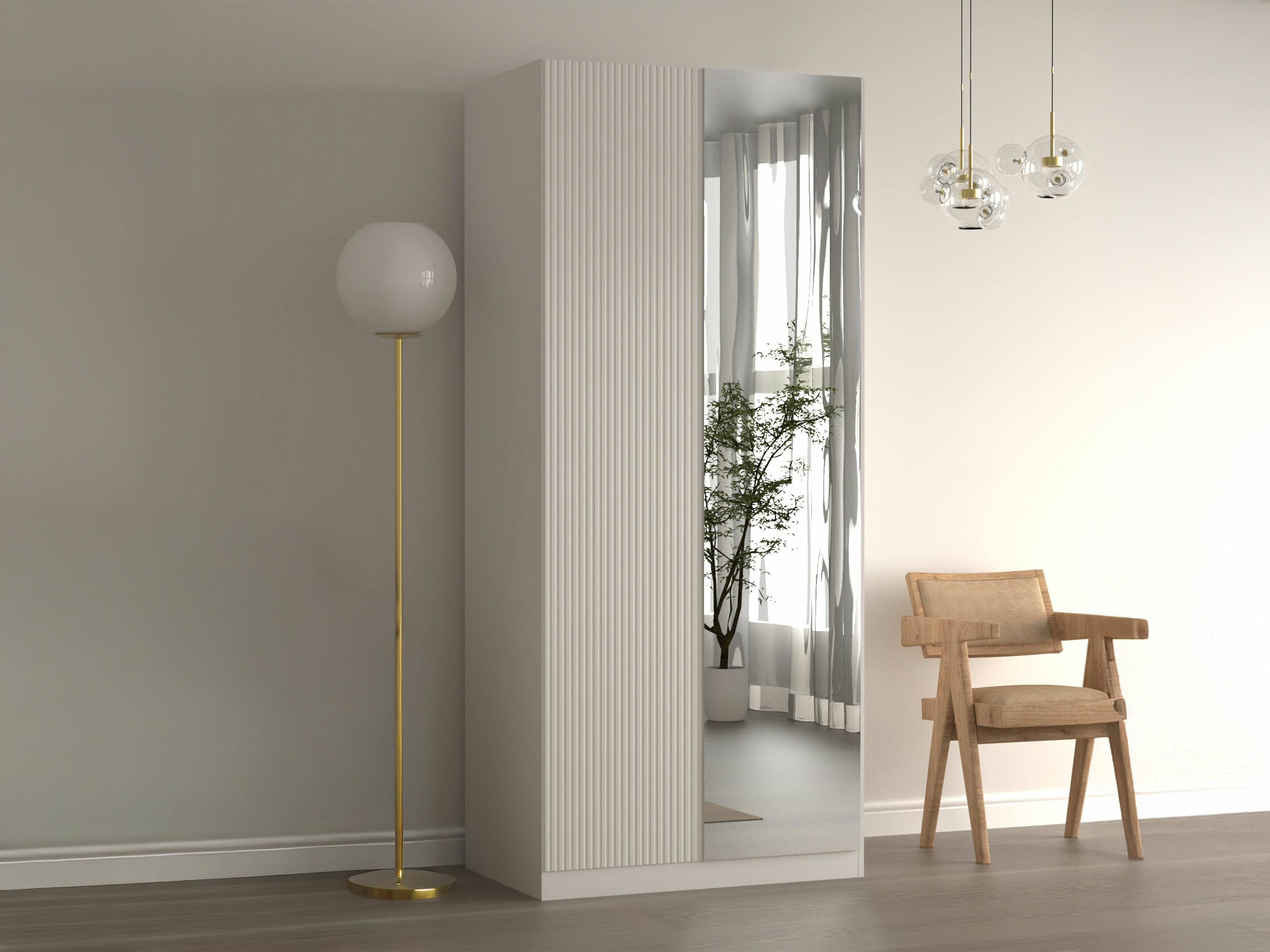 Garderobna omara Burleson 411