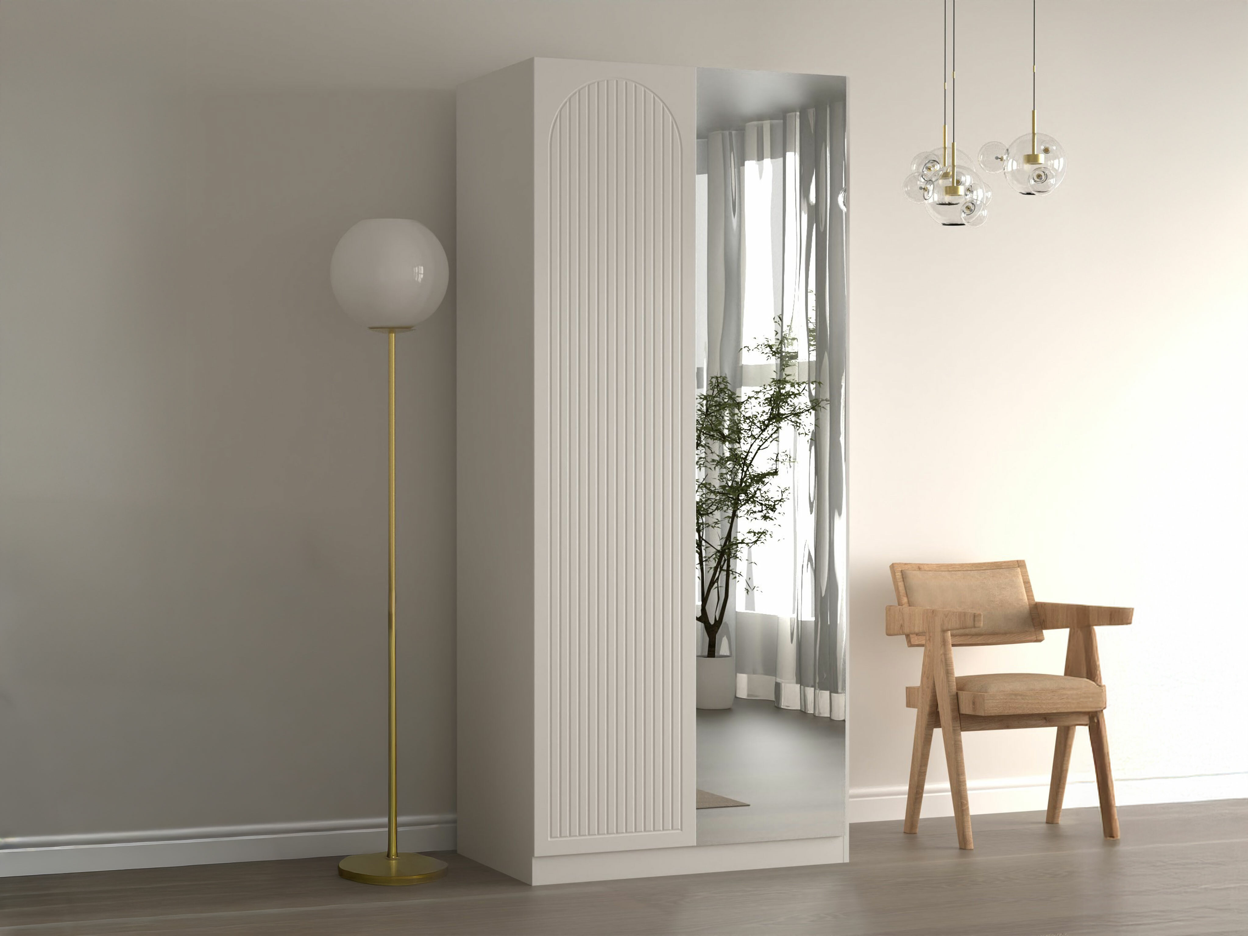 Garderobna omara Burleson 412