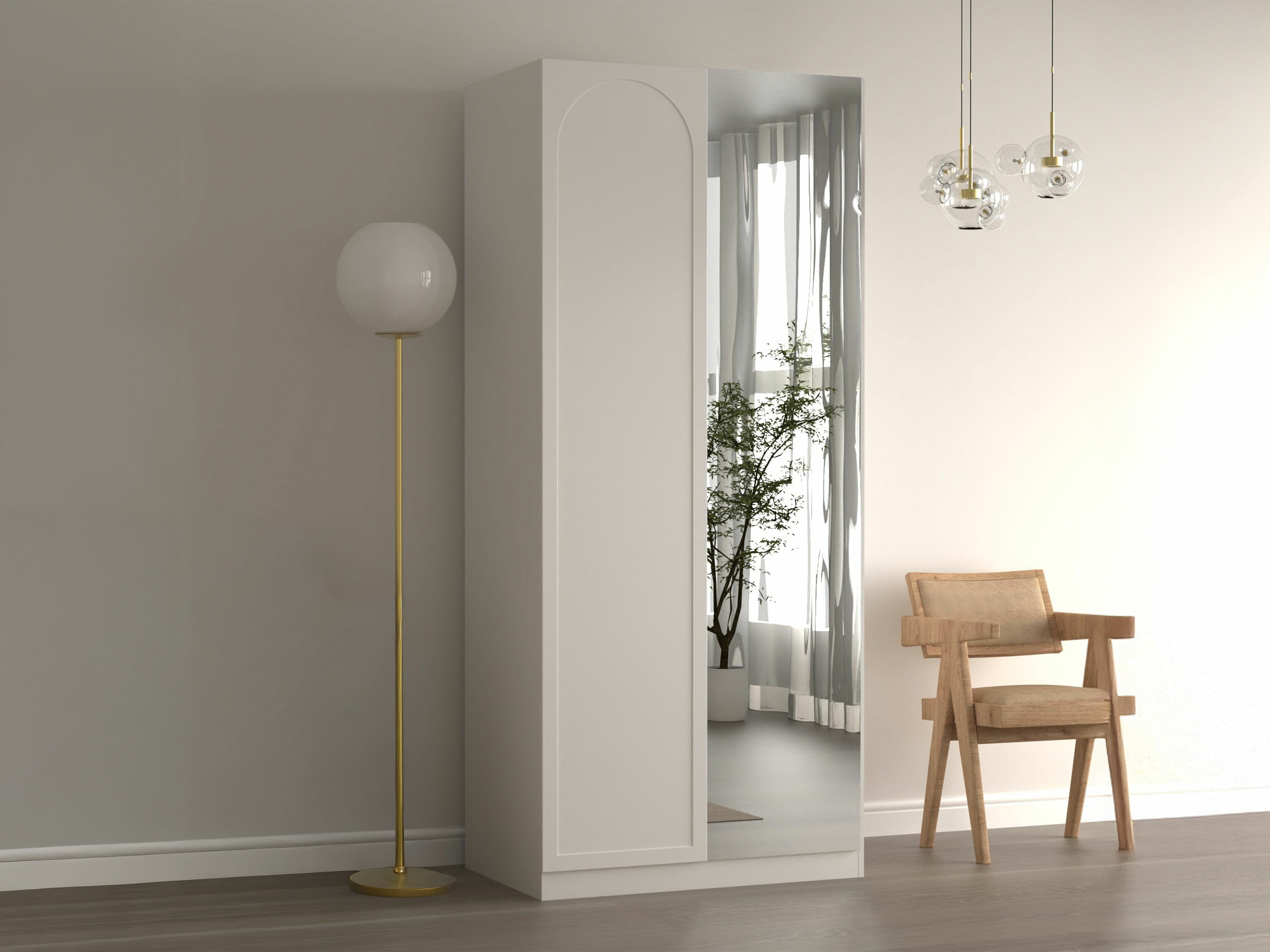 Garderobna omara Burleson 413