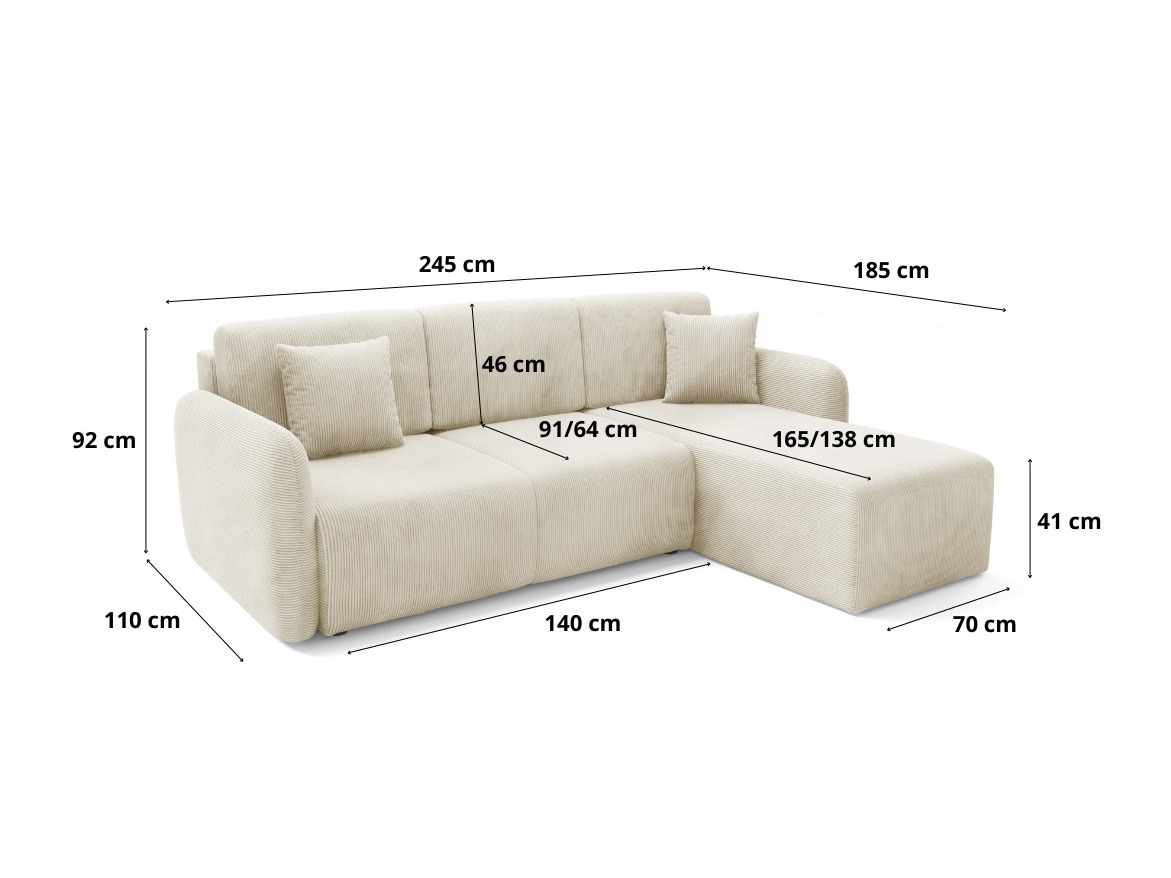 Kotna garnitura Franklin 190 (Poso 02)