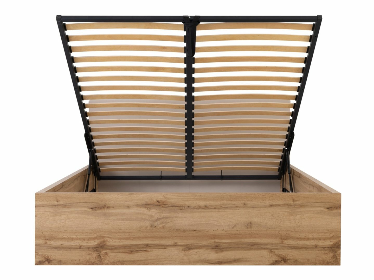 Postelja Livevaro 123 (Wotan hrast + Bež)