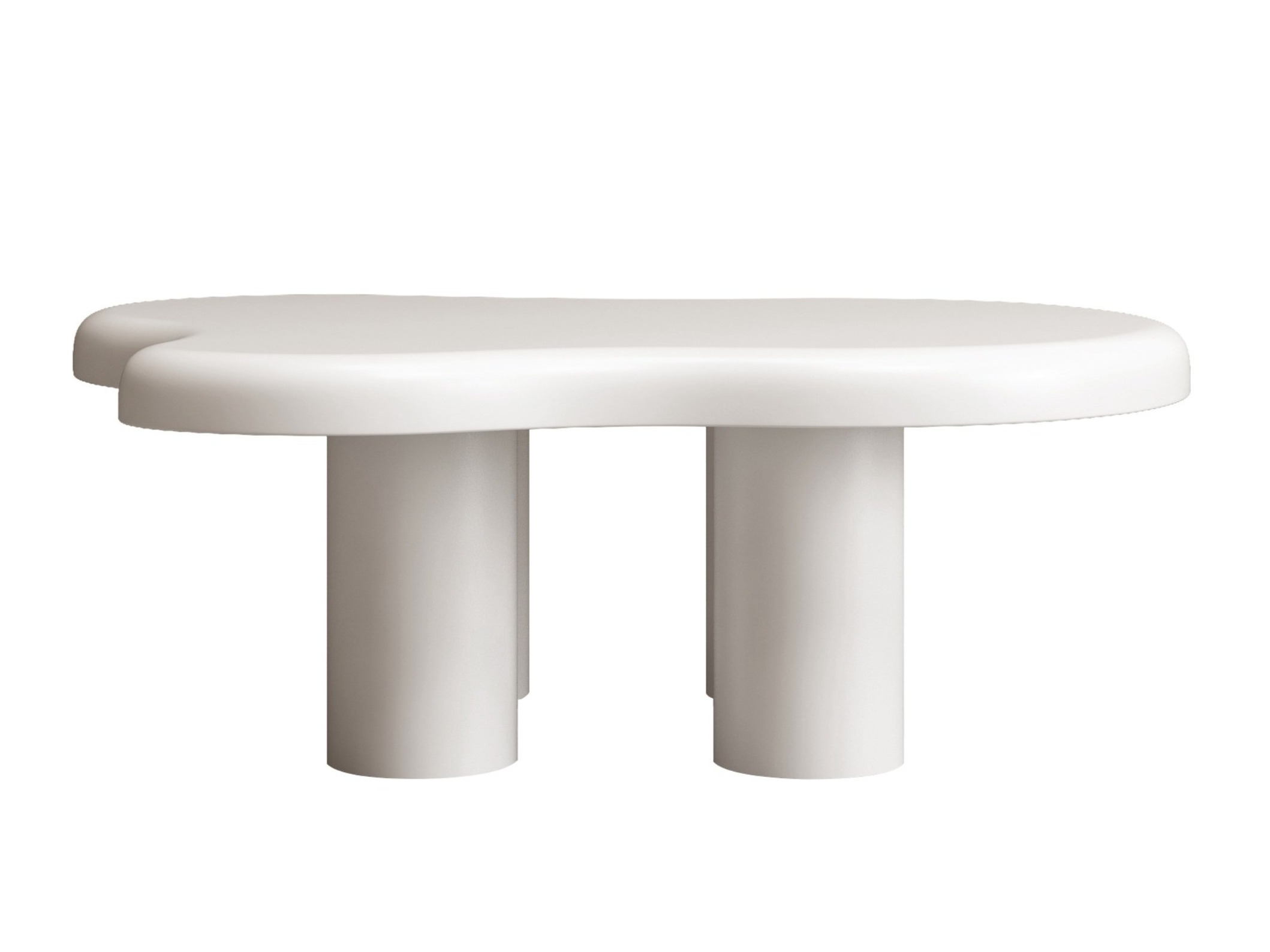 Klubska mizica Burleson 461 (Bela)