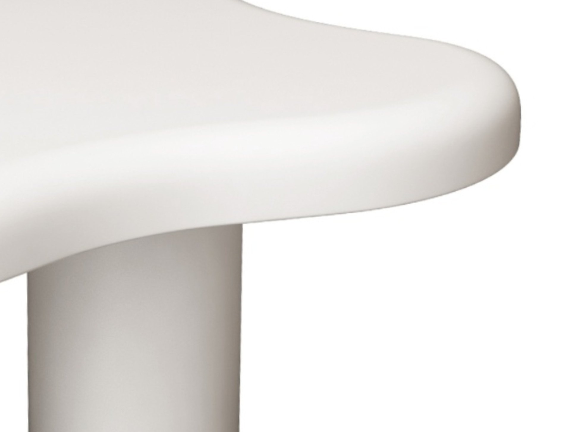 Klubska mizica Burleson 461 (Bela)