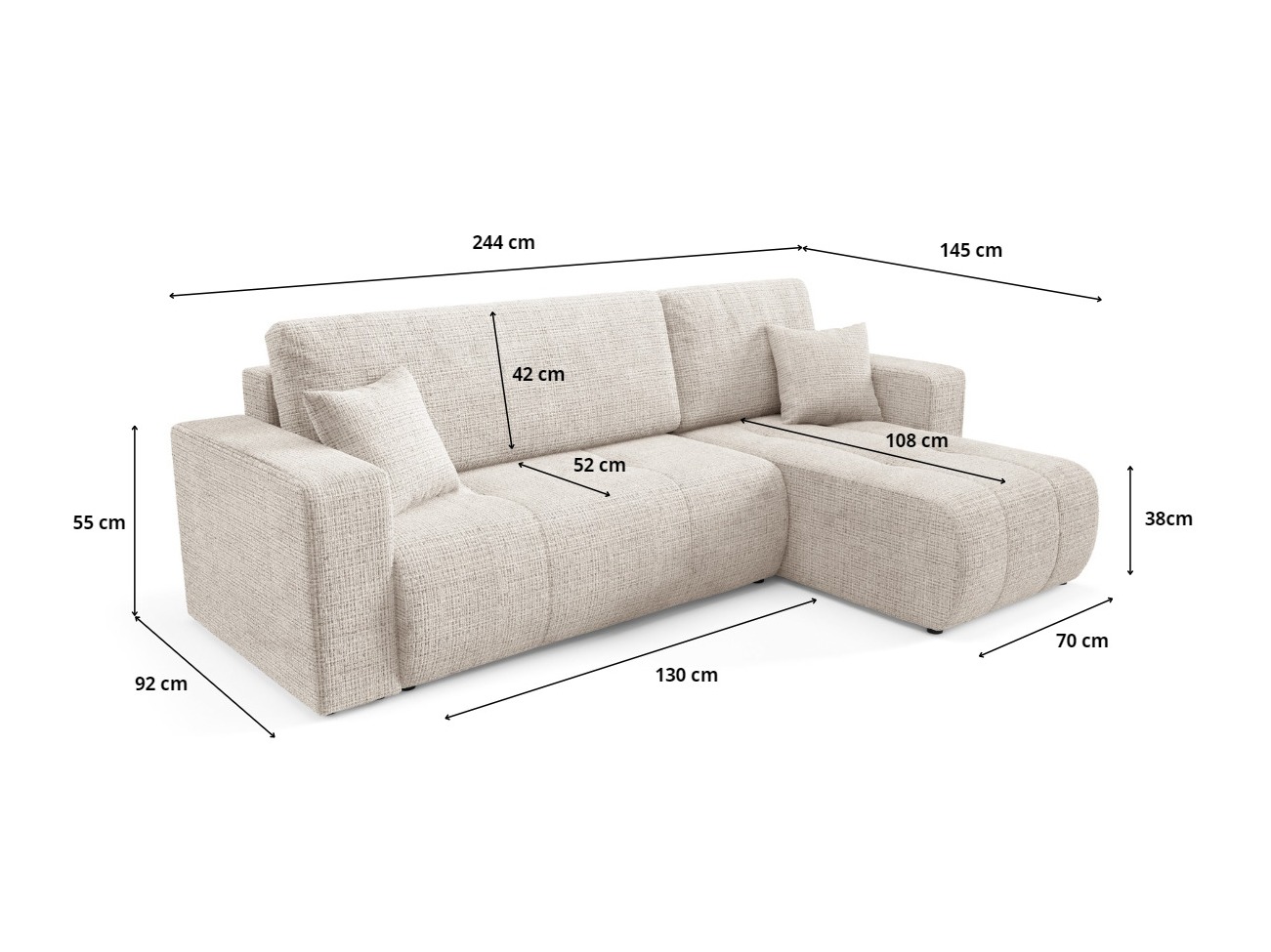 Kotna garnitura Franklin 197 (Aragon 03)