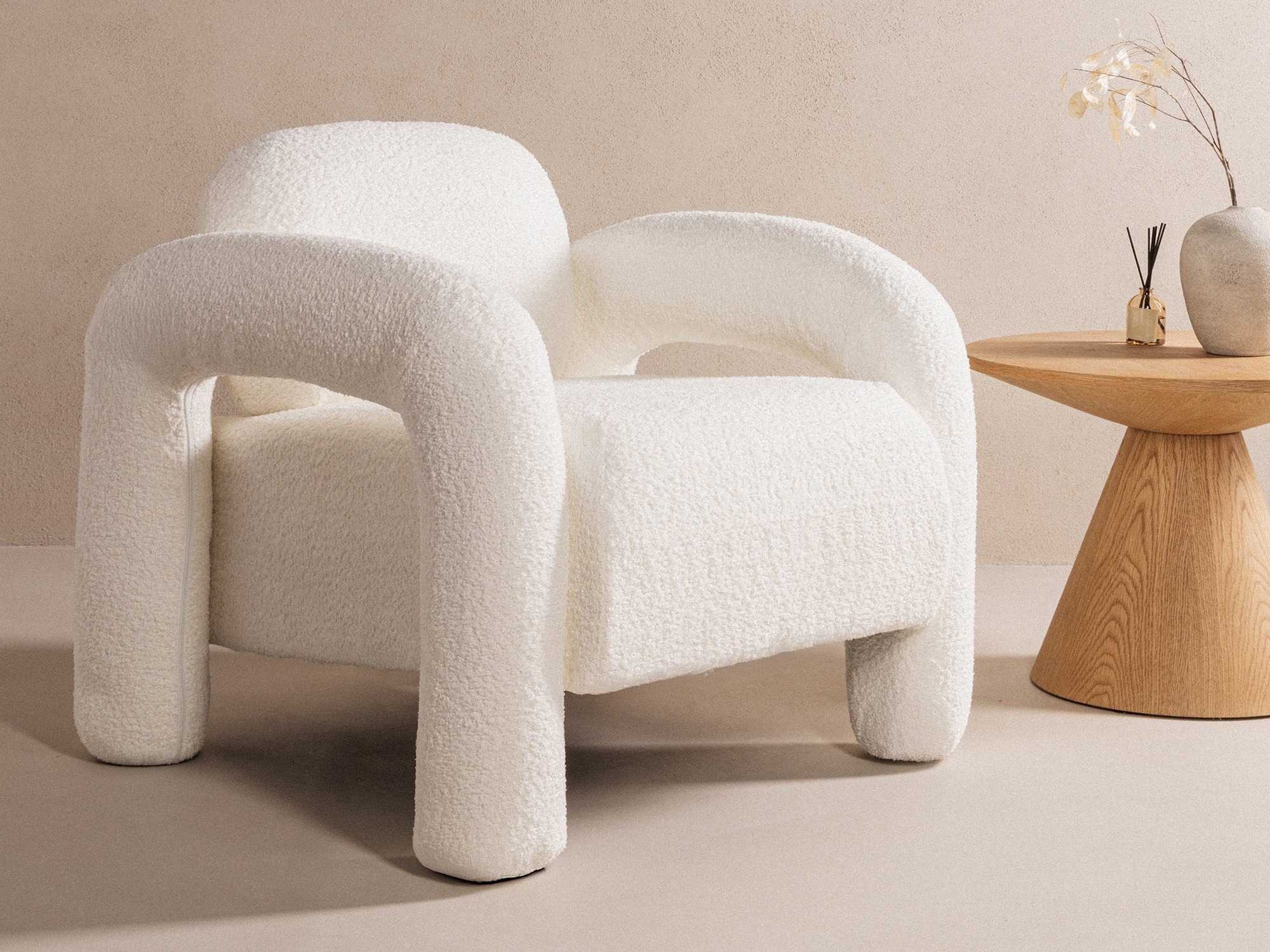 Fotelj Burleson 465 (Krema)