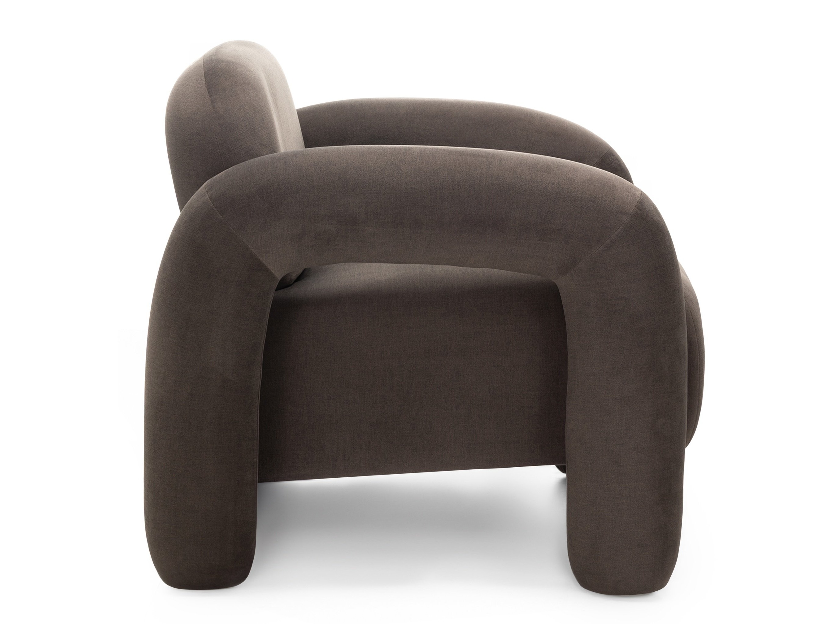 Fotelj Burleson 465 (Rjava)