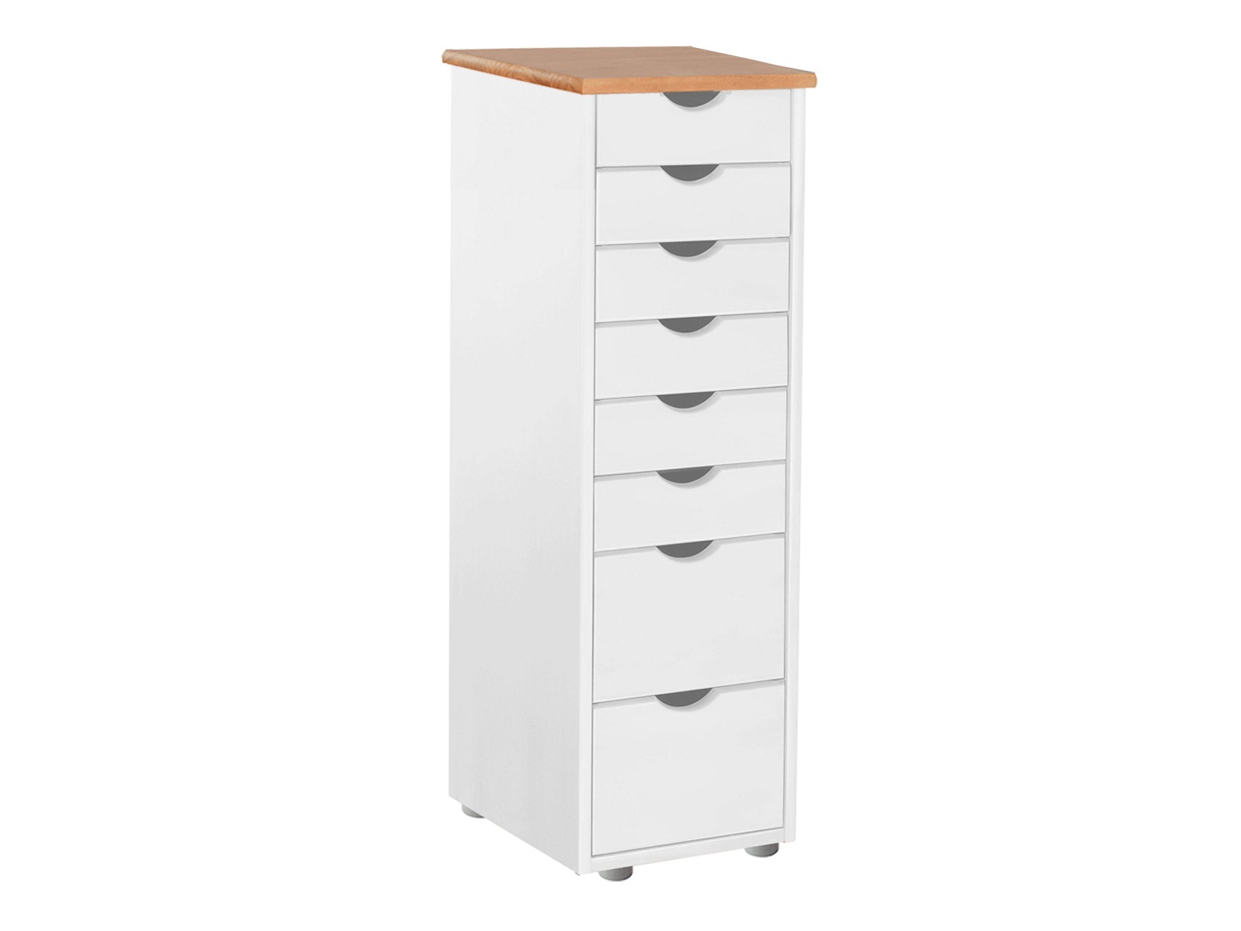 Komoda Denton 138 (Bela + Svetel les)