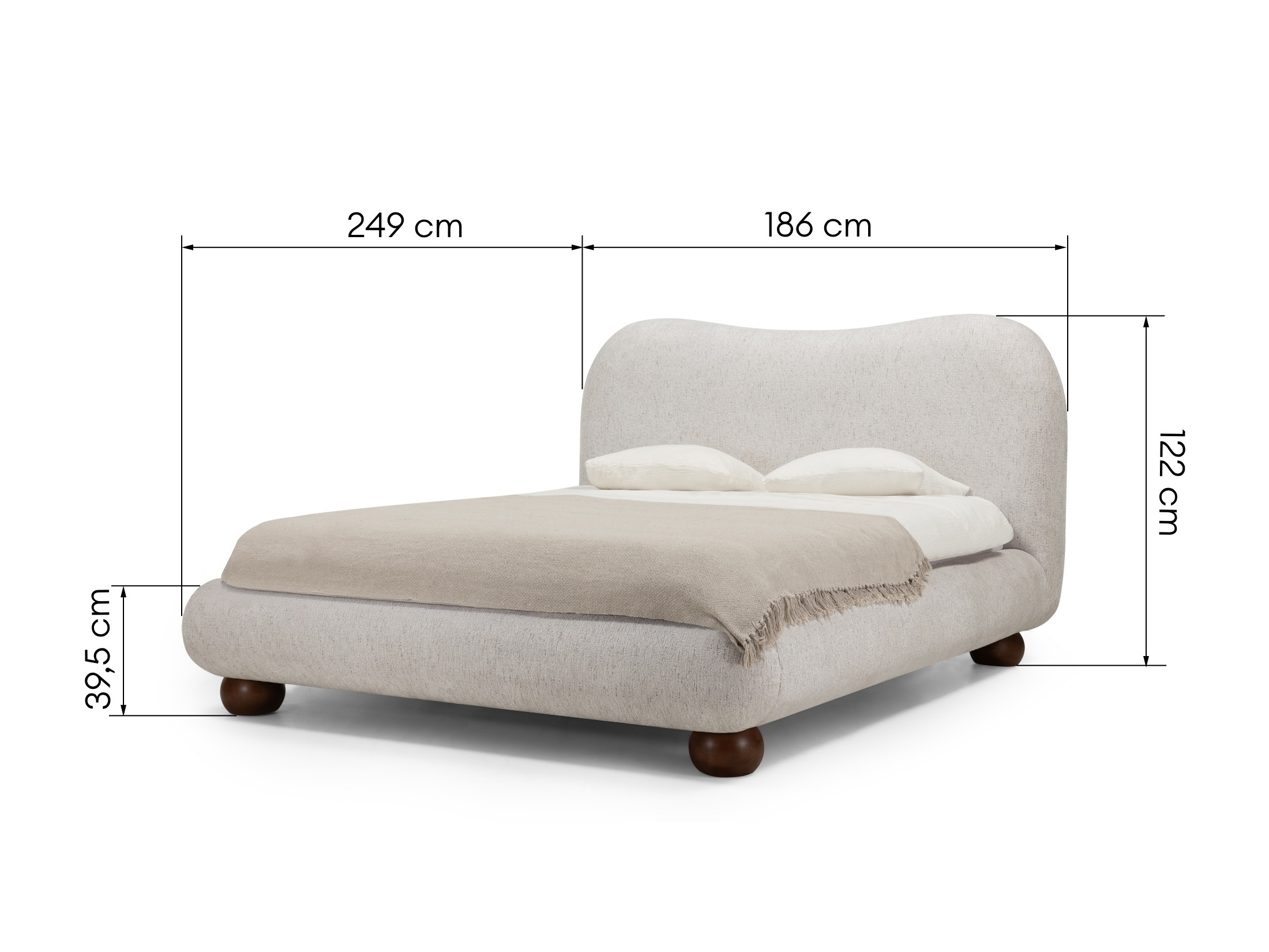 Postelja Burleson 466