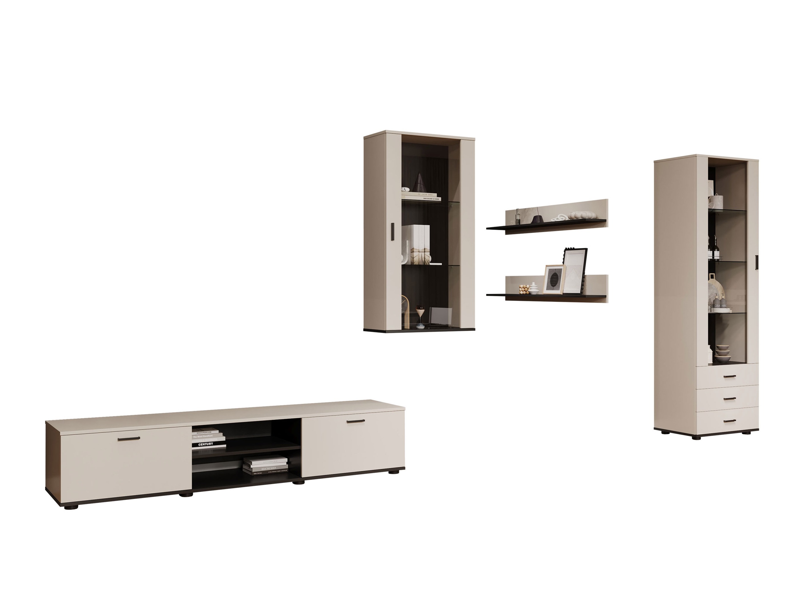 Dnevni prostor Tornola 114 (Kašmir + Črna)