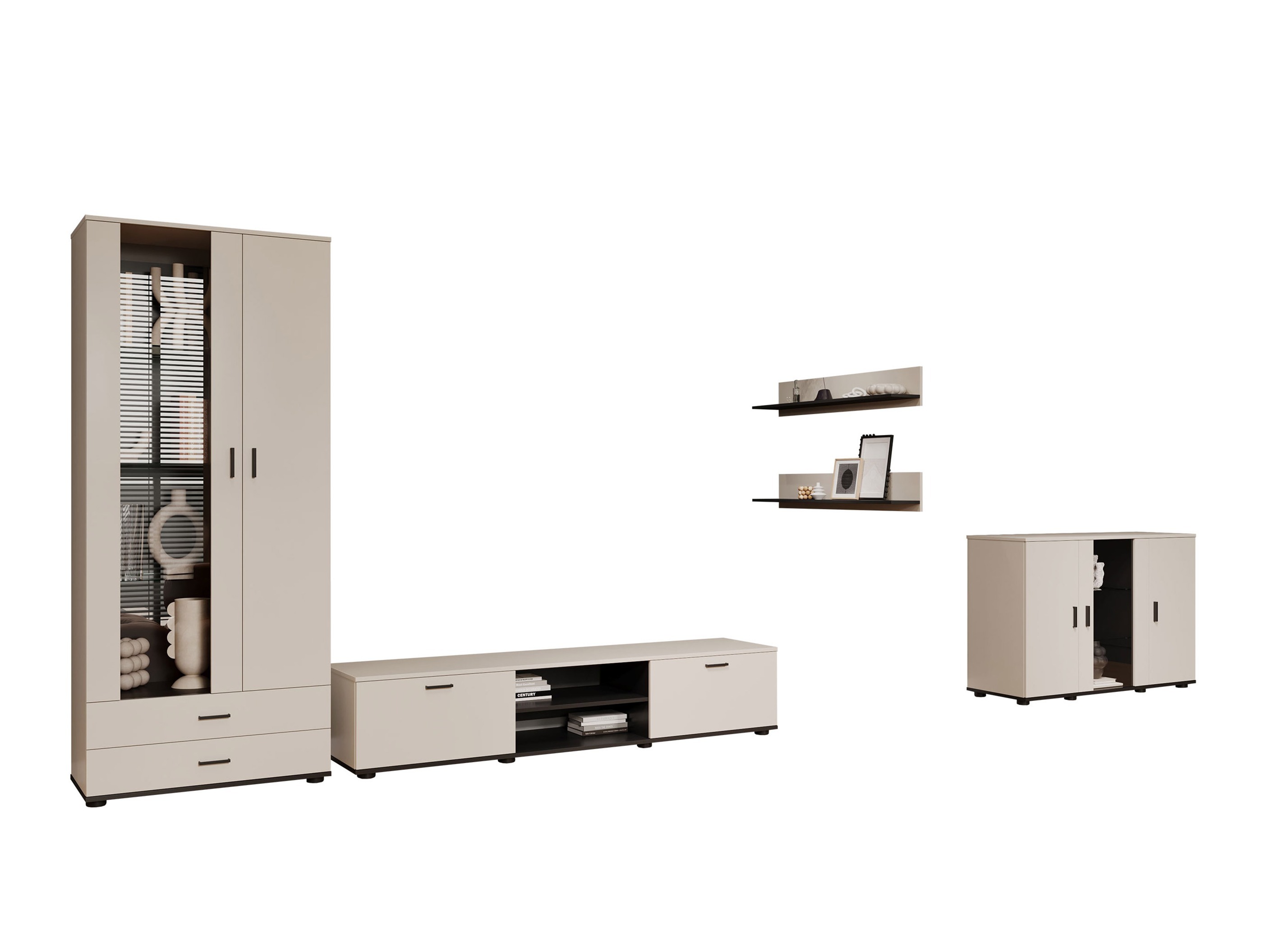 Dnevni prostor Tornola 116 (Kašmir + Črna)