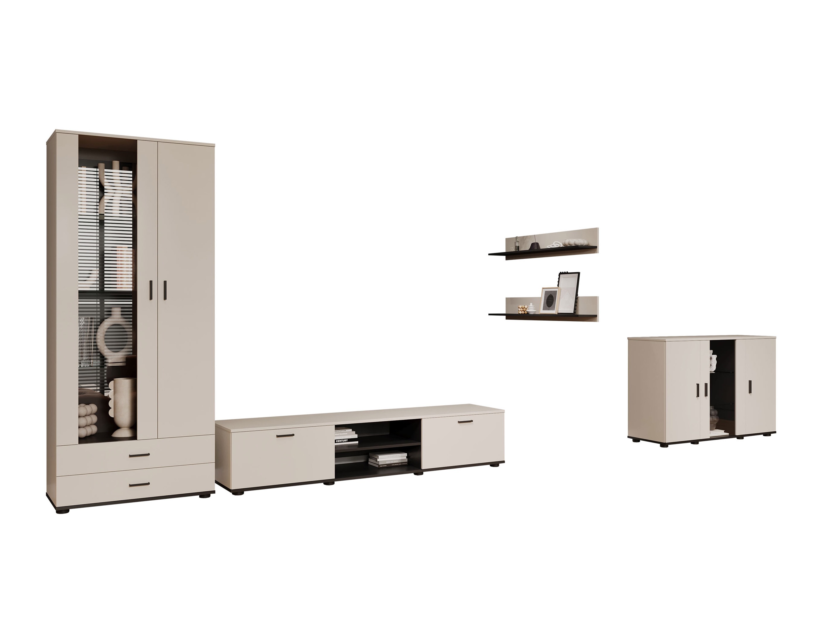 Dnevni prostor Tornola 116 (Kašmir + Črna)