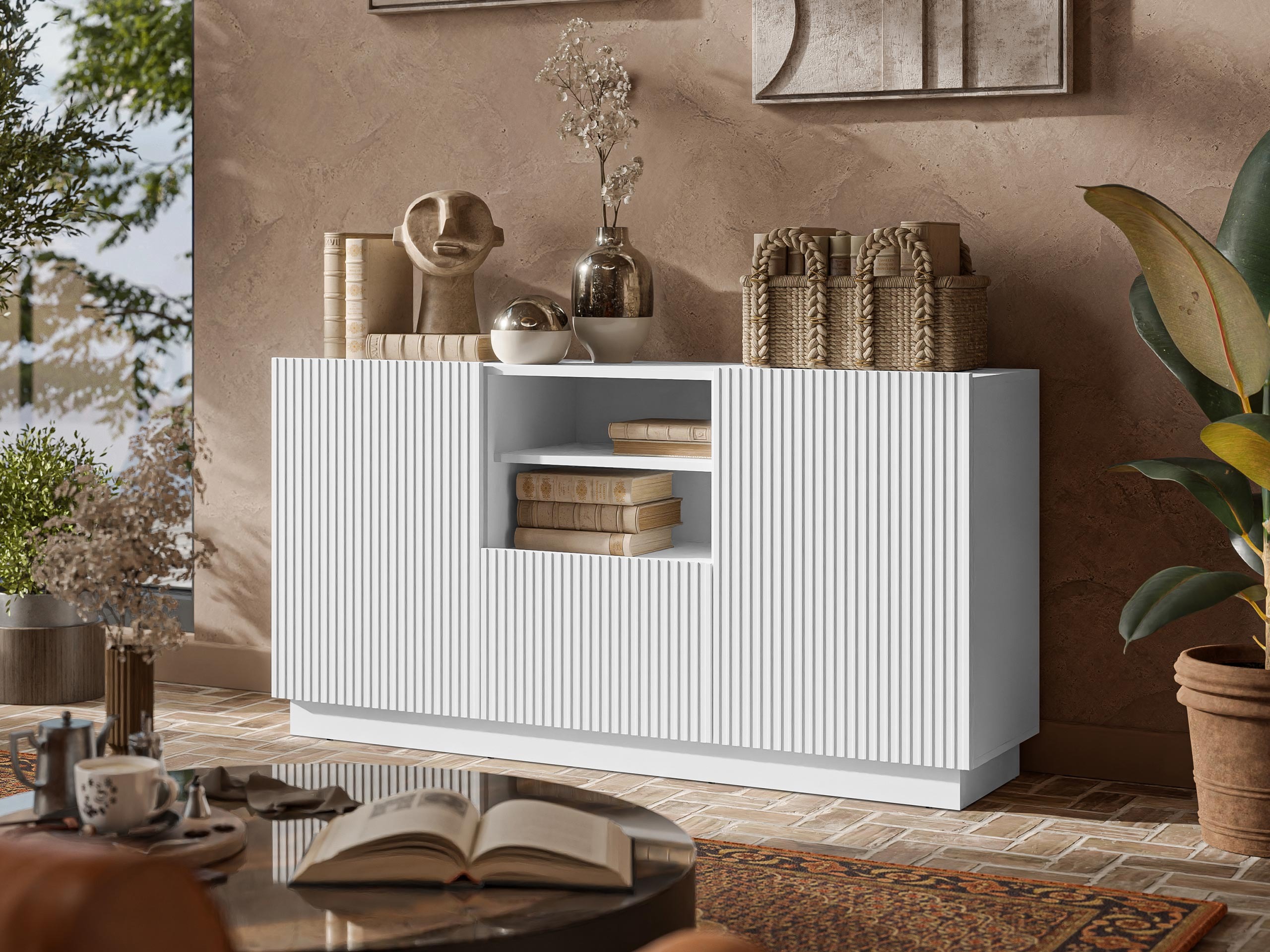 Komoda Lusonu 100 (Bela)