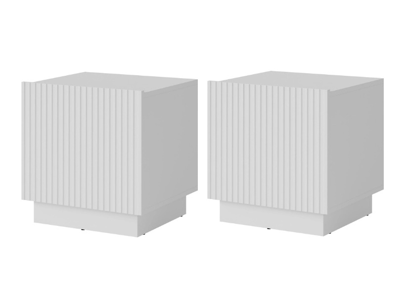 Komplet nočnih omaric Lingua (Bela)