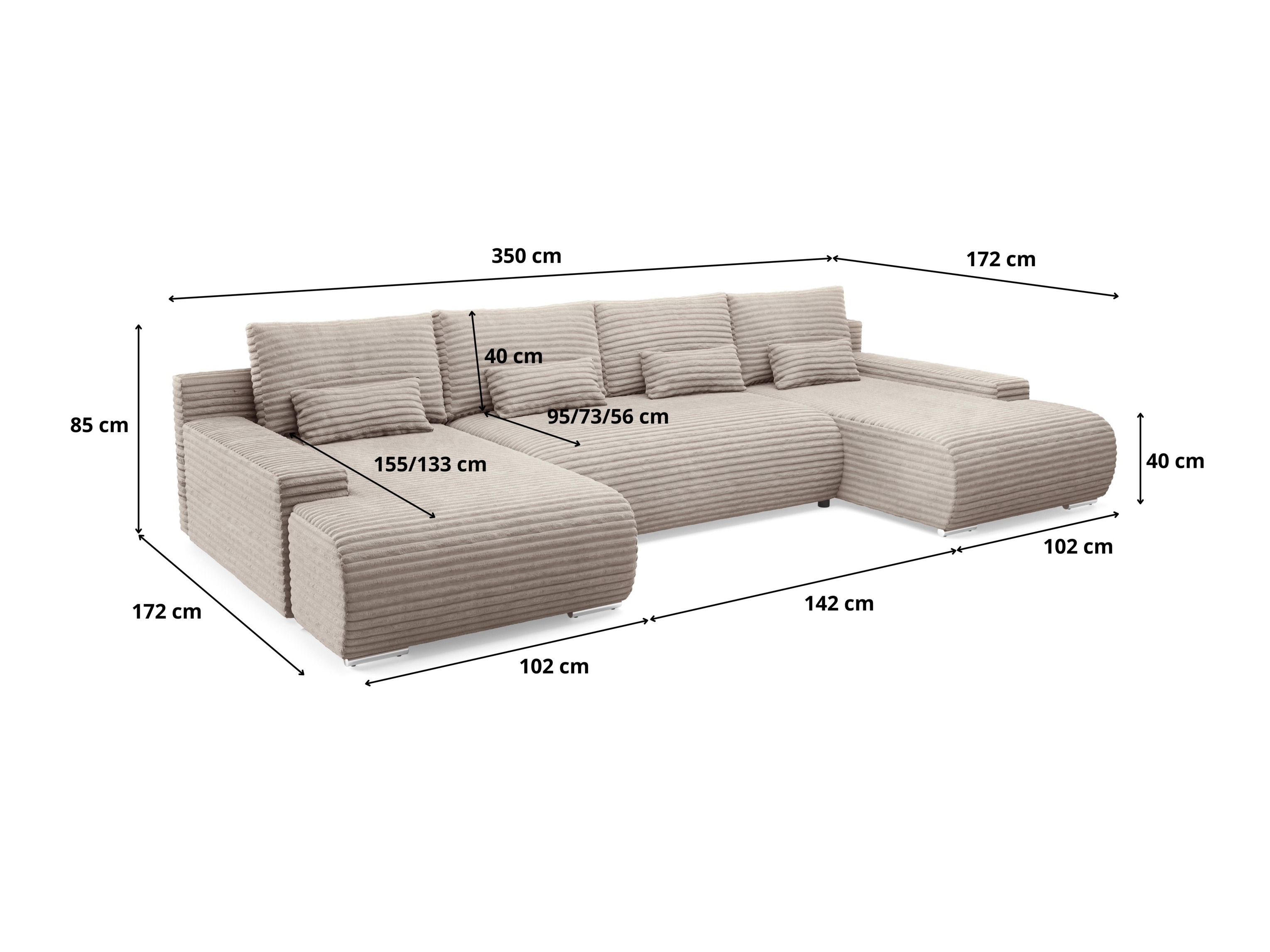 Kotna garnitura Franklin 202 (Ambience 17)