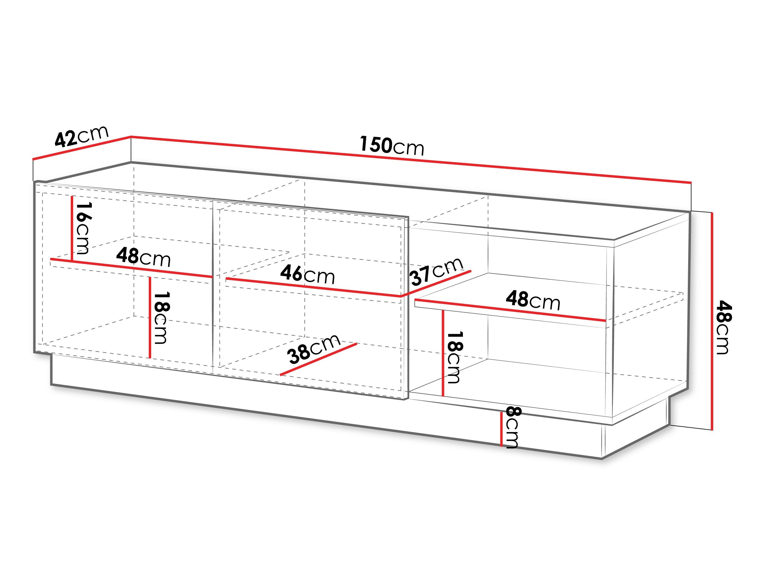 TV-omarica Lusonu 103 (Bela)
