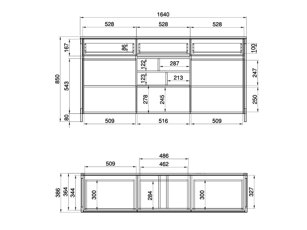 Komoda Fermaru 104 (Bela + Hrast)