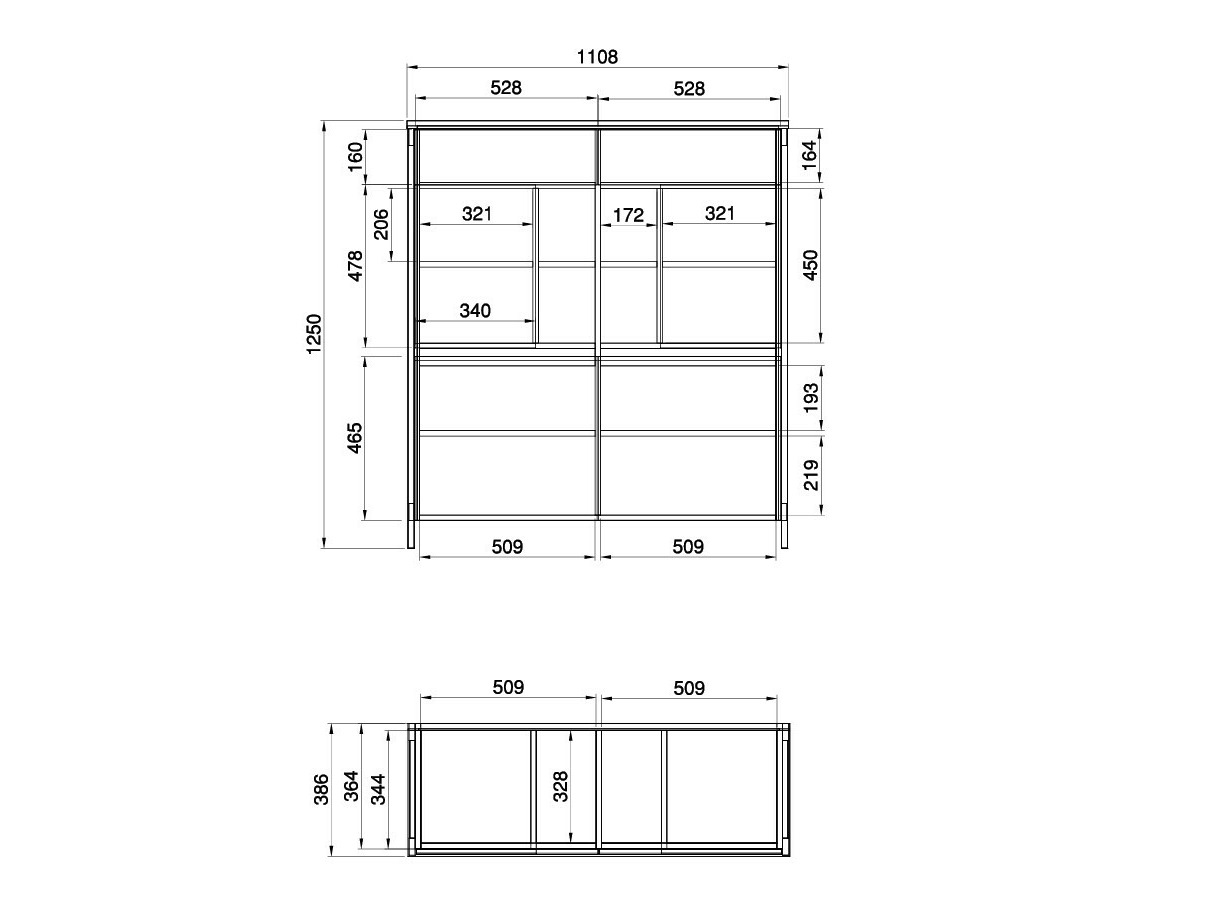 Dnevni prostor Fermaru 110 (Prašno zelena + Hrast)