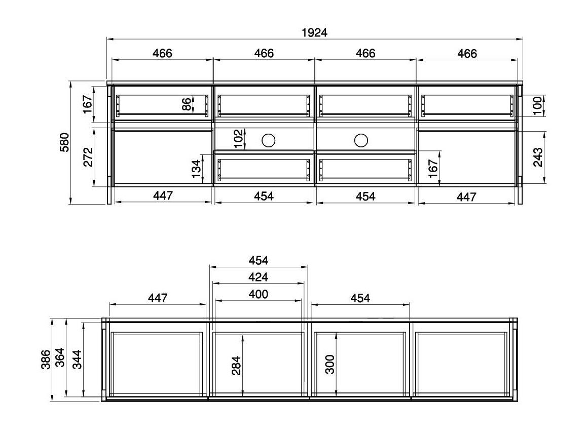 Komplet za dnevno sobo Fermaru 111 (Bela + Hrast)