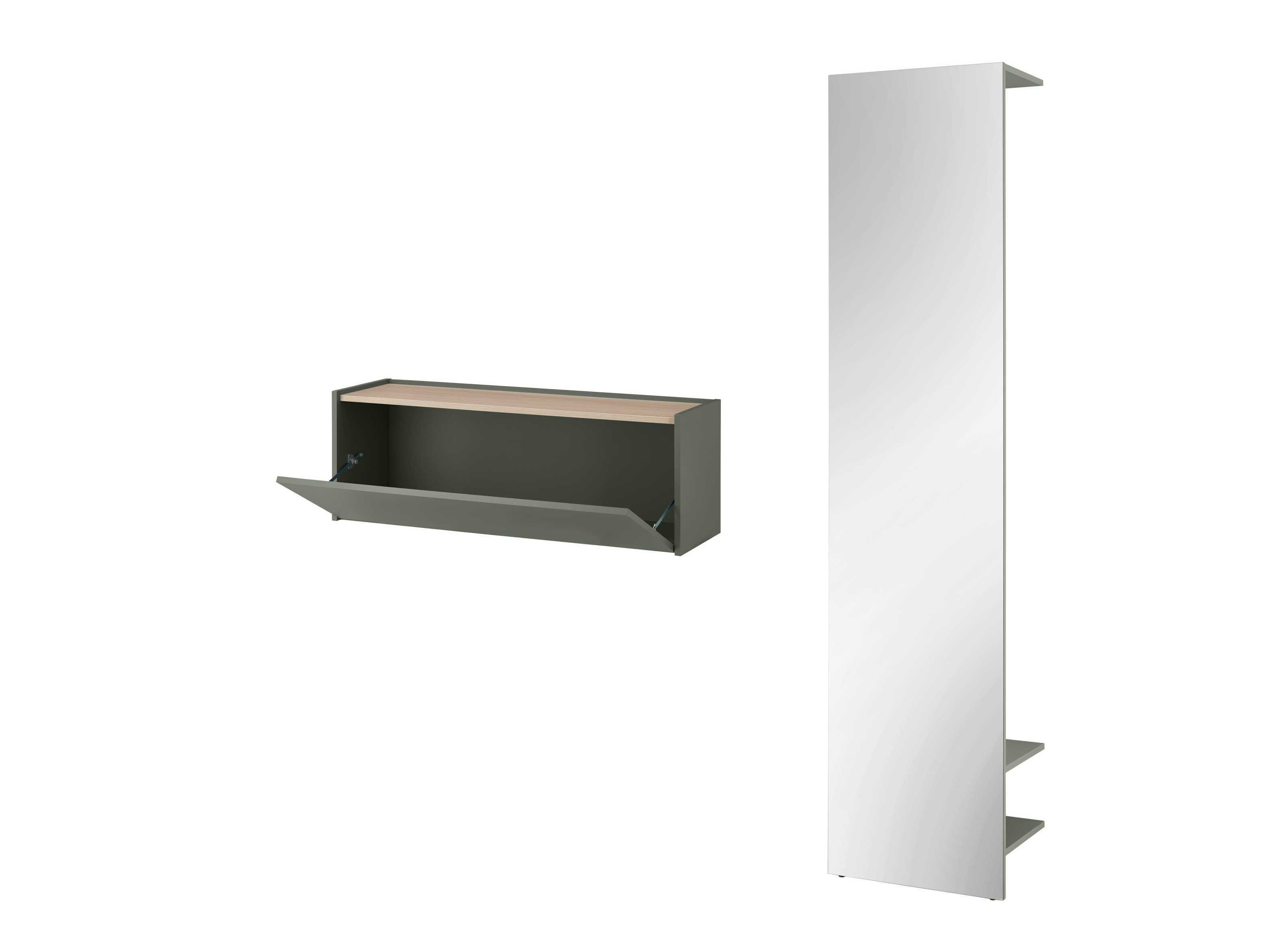 Komplet za predsobo Elbsori 166 (Zelena)