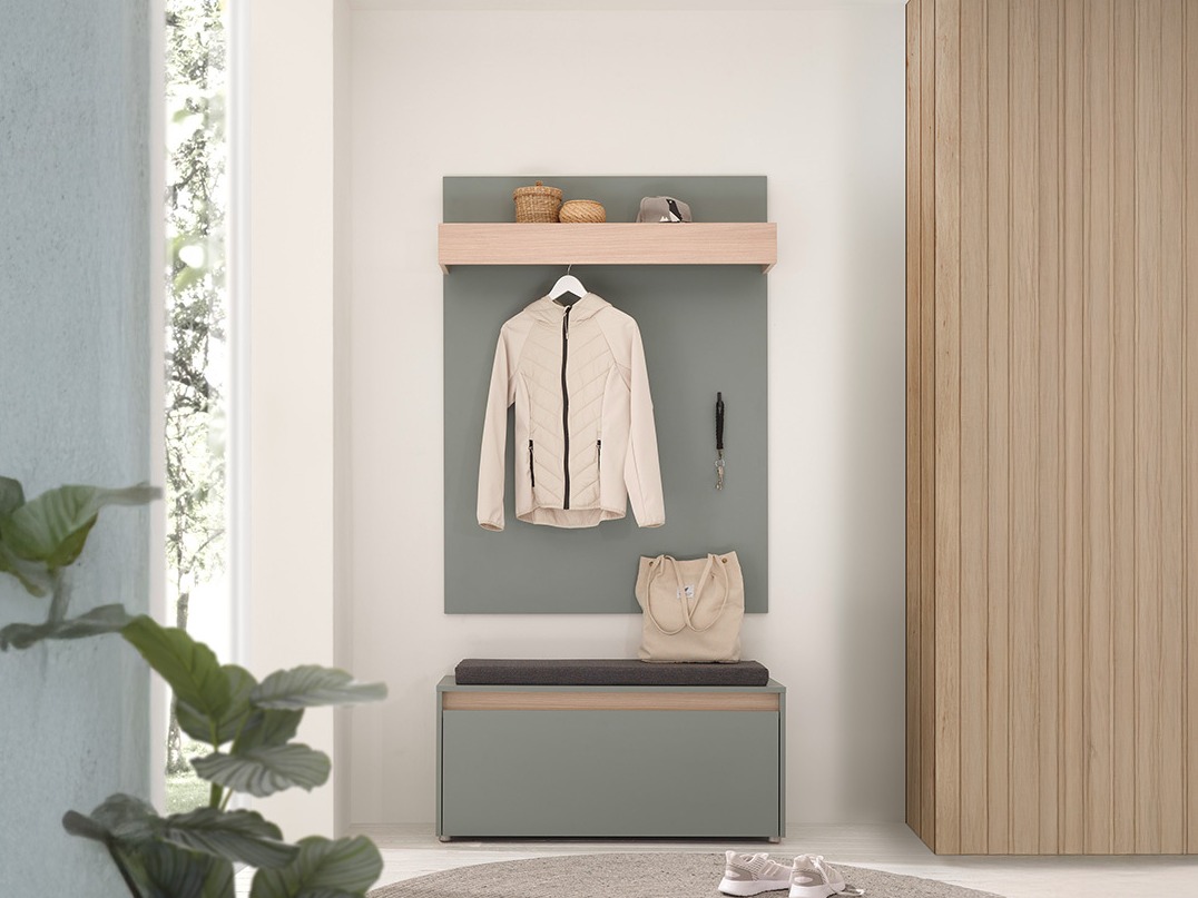 Komplet za predsobo Elbsori 167 (Zelena)