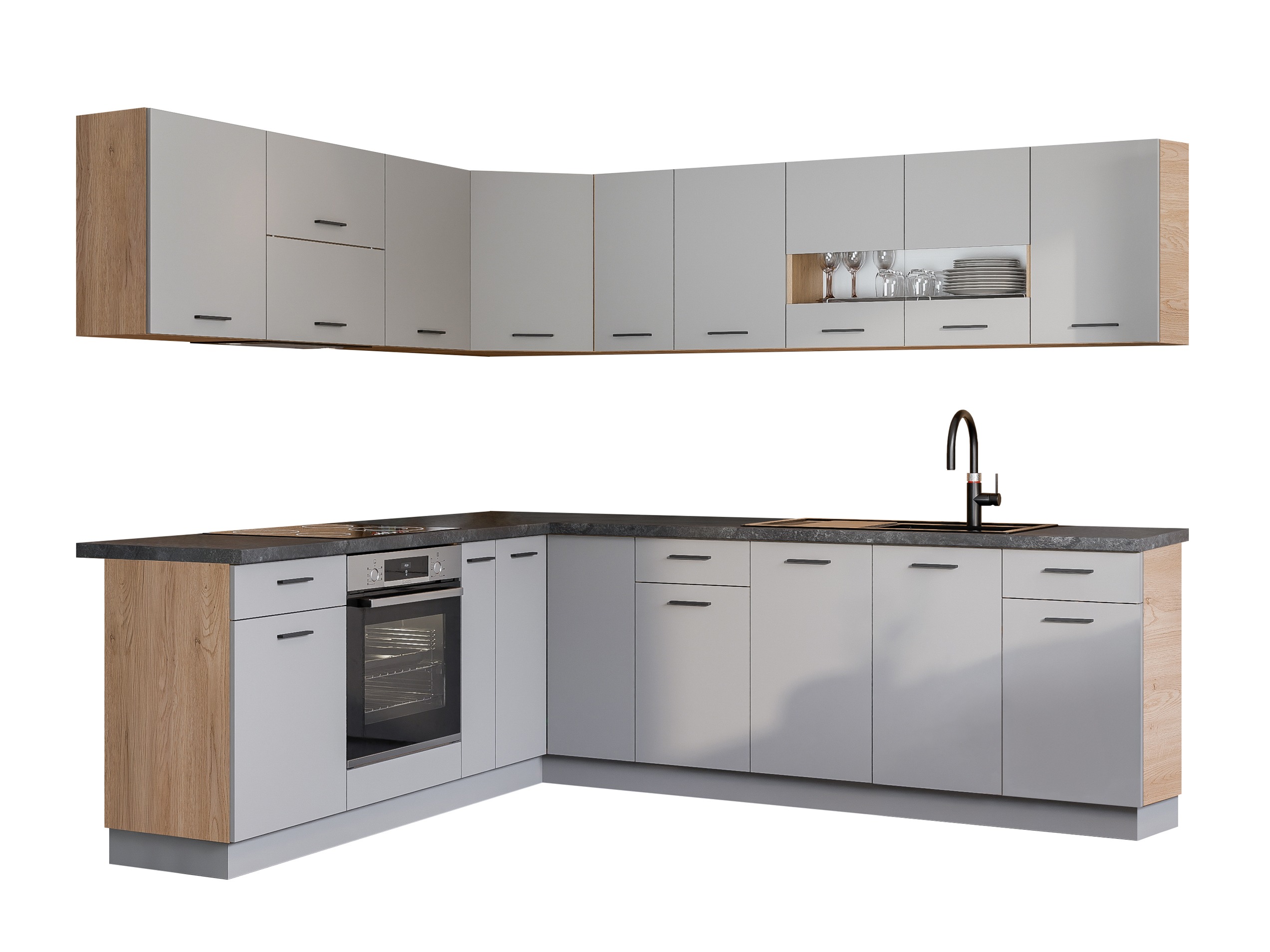 Modularni kuhinjski komplet Ati Grey 131