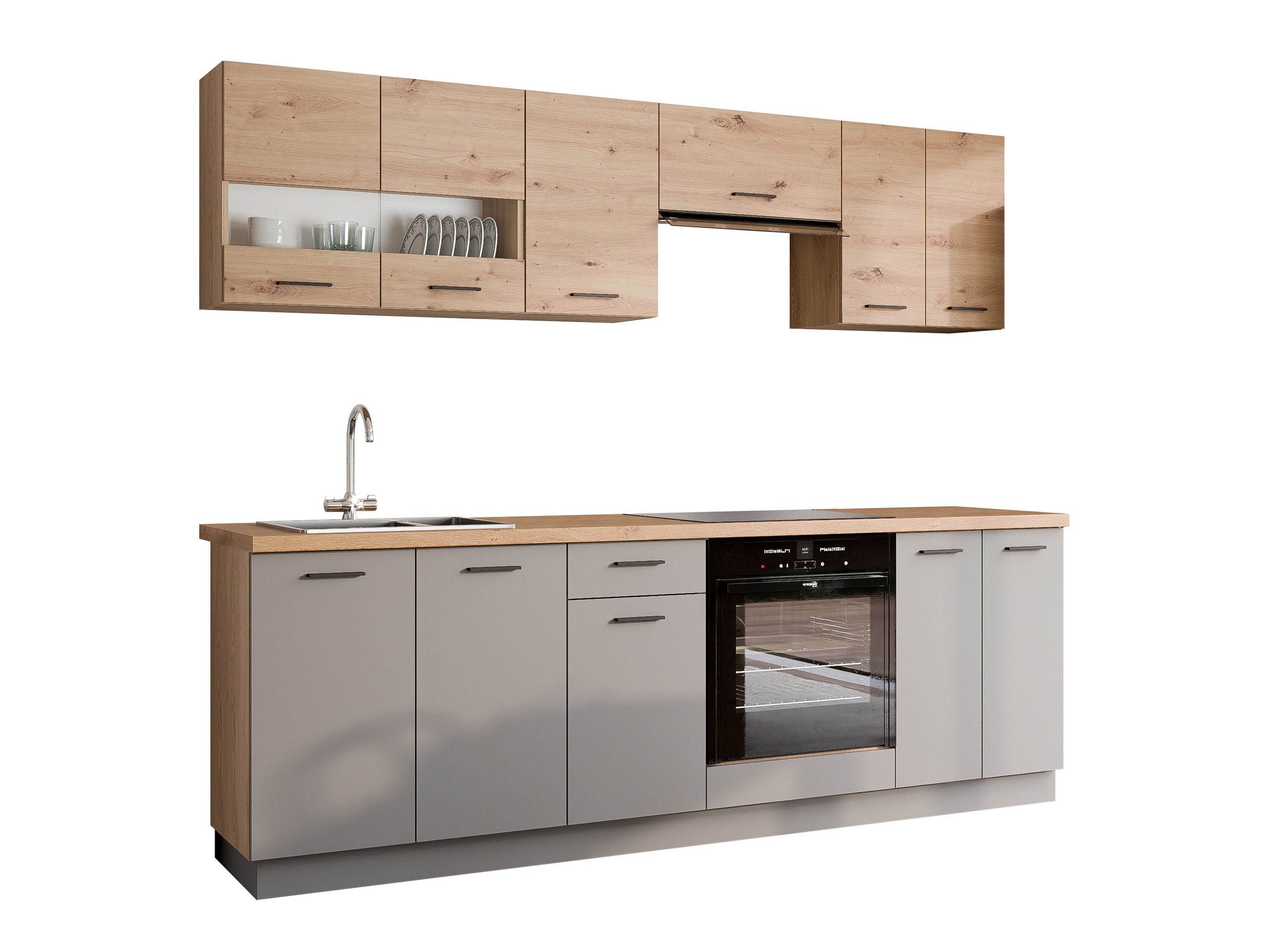 Modularni kuhinjski komplet Ati Grey Artisan 100