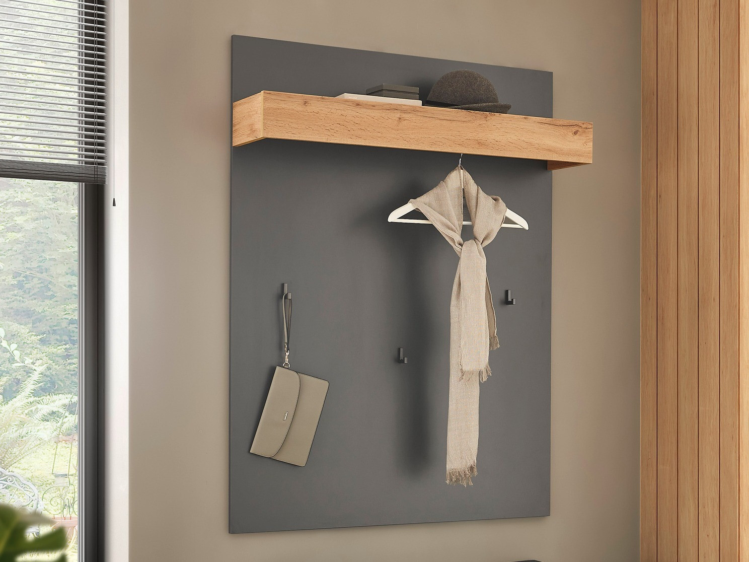 Obešalnik Elbsori 162 (Antracit)