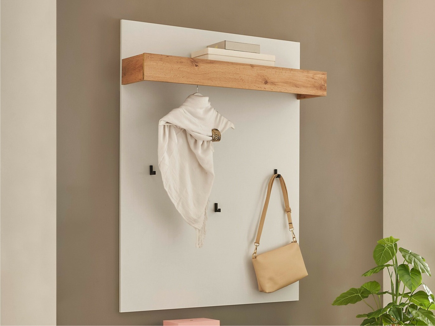 Obešalnik Elbsori 162 (Bela)