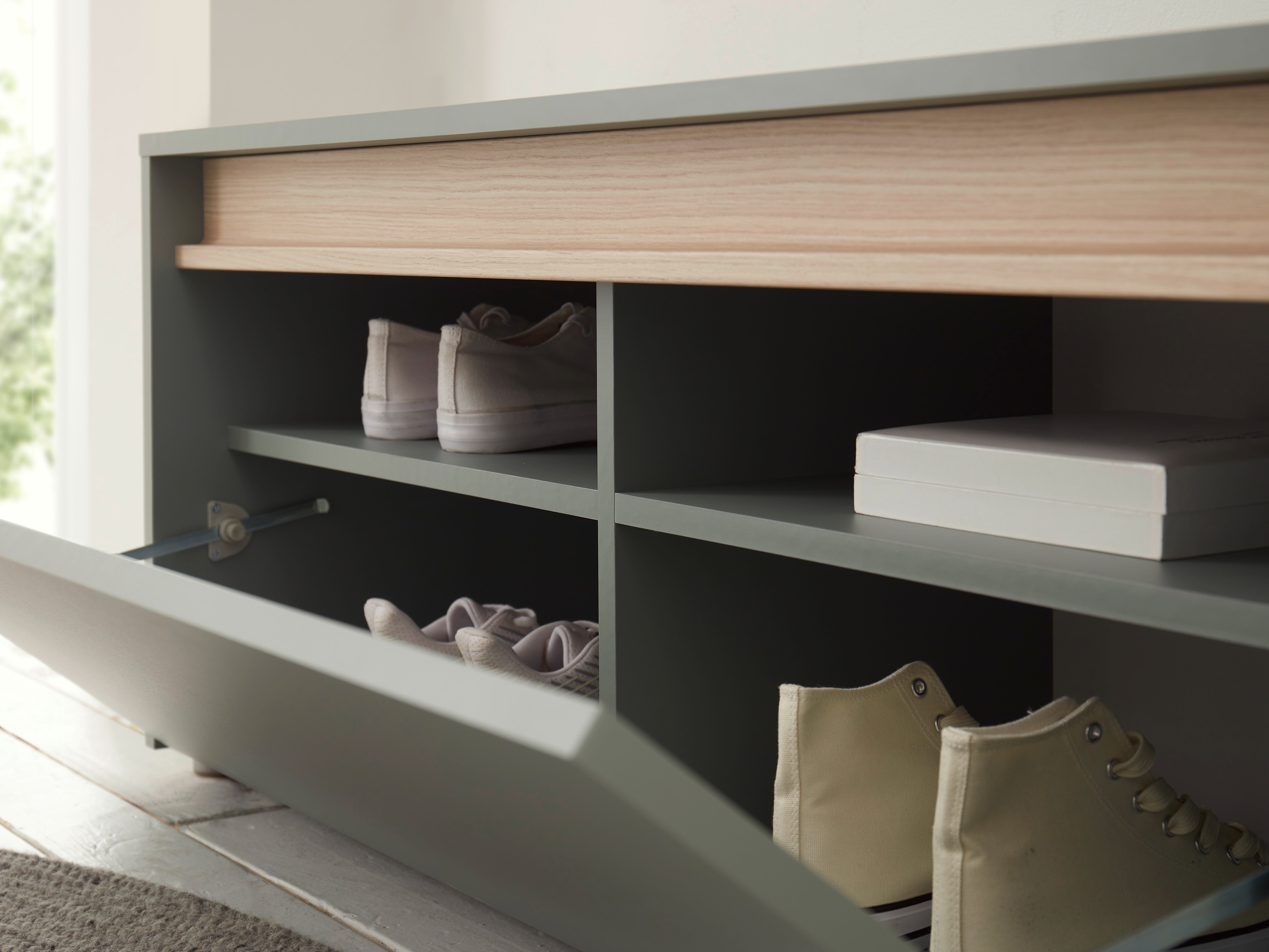 Komplet za predsobo Elbsori 169 (Zelena)