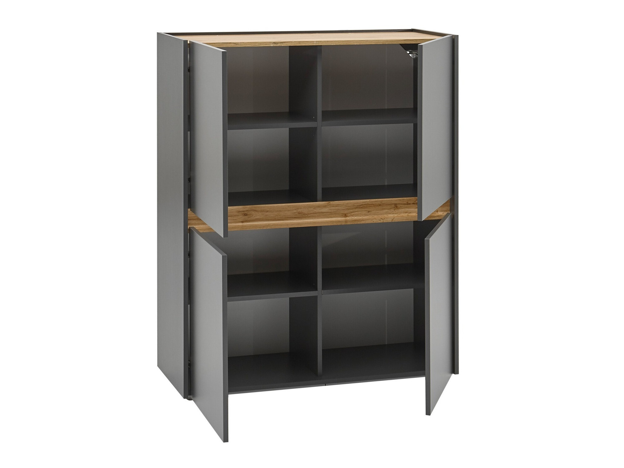 Omarica Elbsori 111 (Antracit + Wotan hrast)