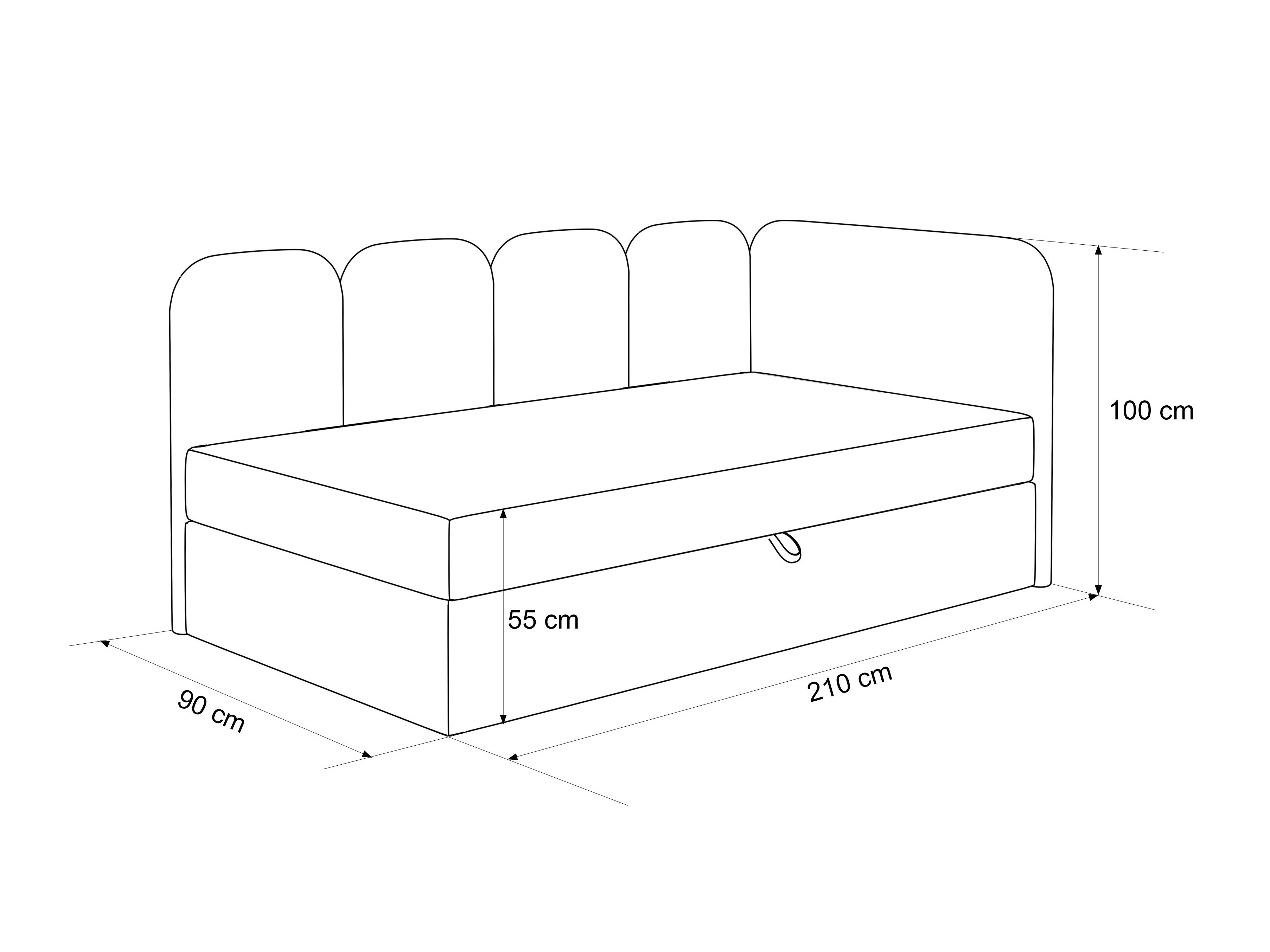 Postelja Martinez 123 (Dream Velvet 20225)
