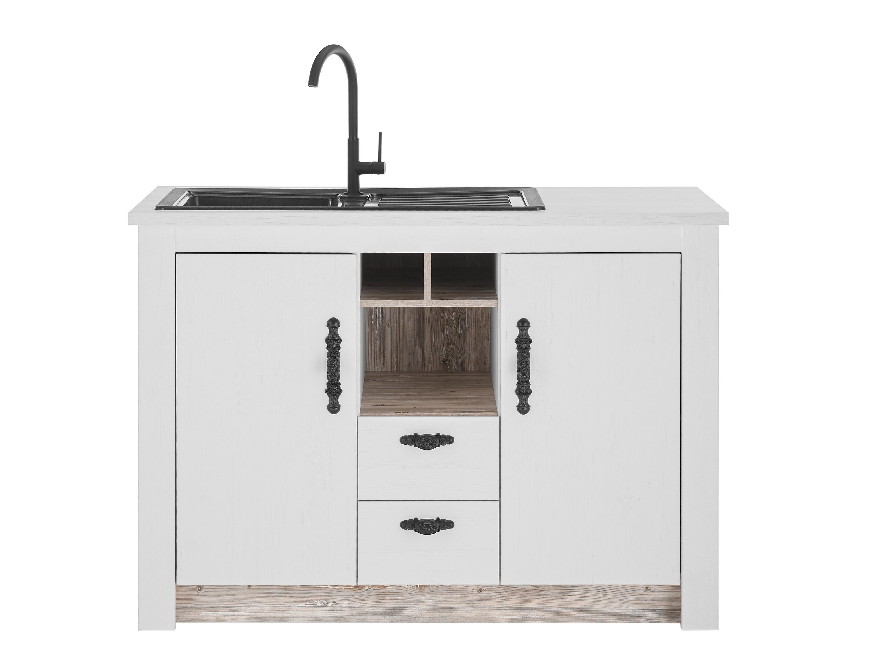 Modularna omarica s predalom in vrati Flora 100