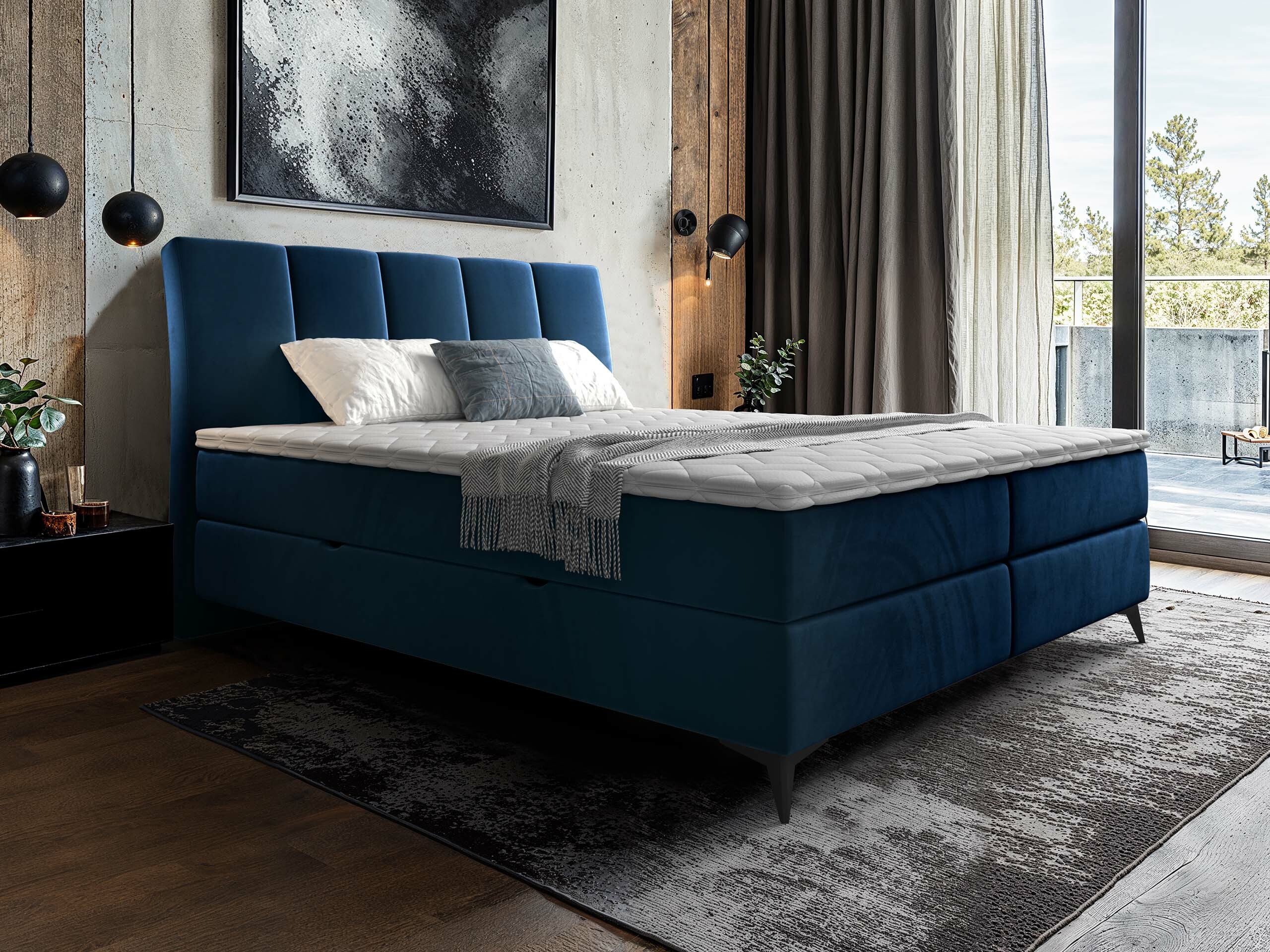 Boxspring postelja ComfiDream Onauna (Fresh 11)