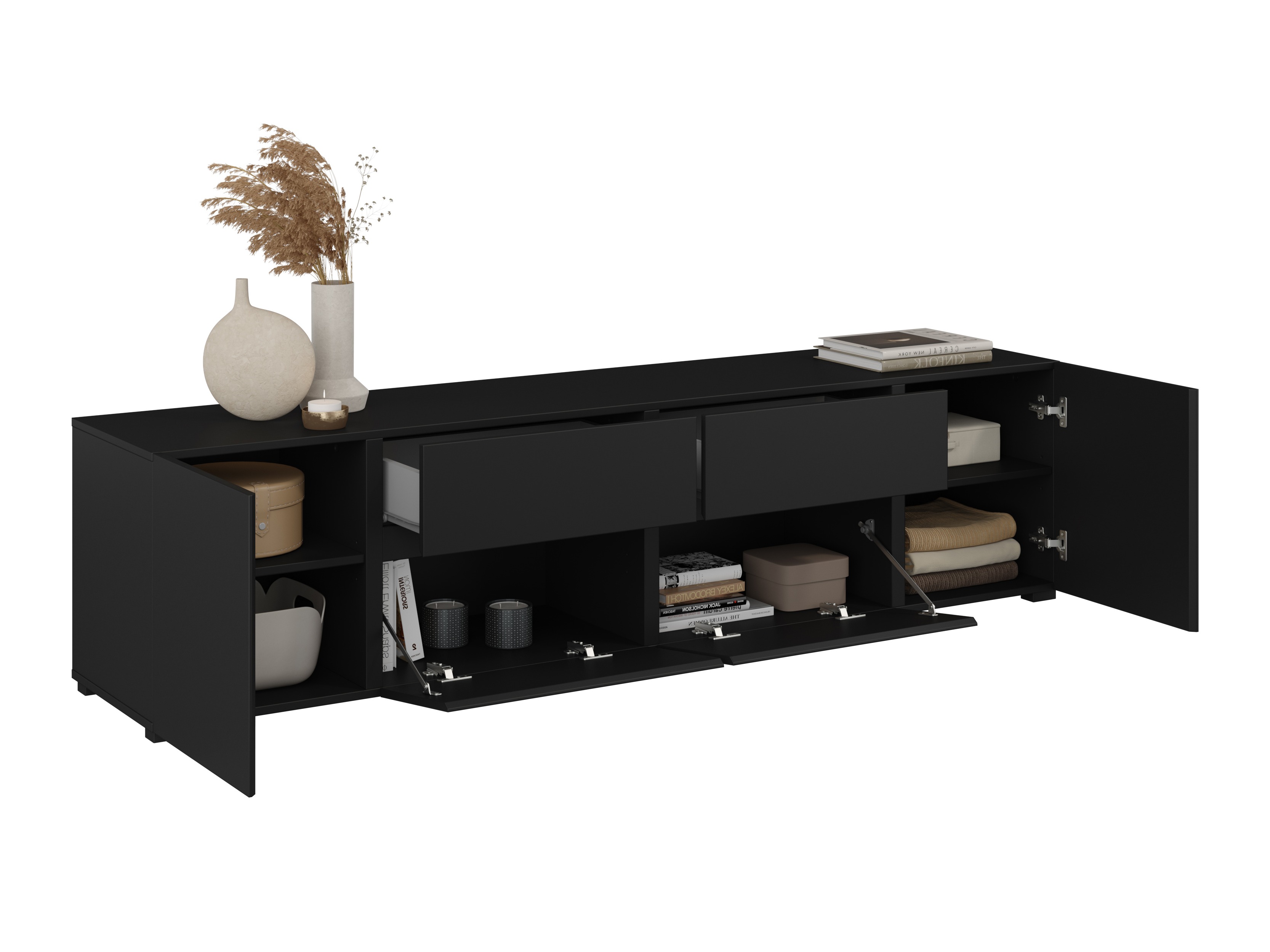 TV-omarica Elbleve 100 (Črna)