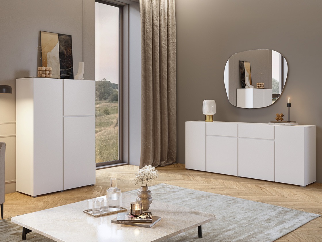 Komoda Elbleve 103 (Bela)