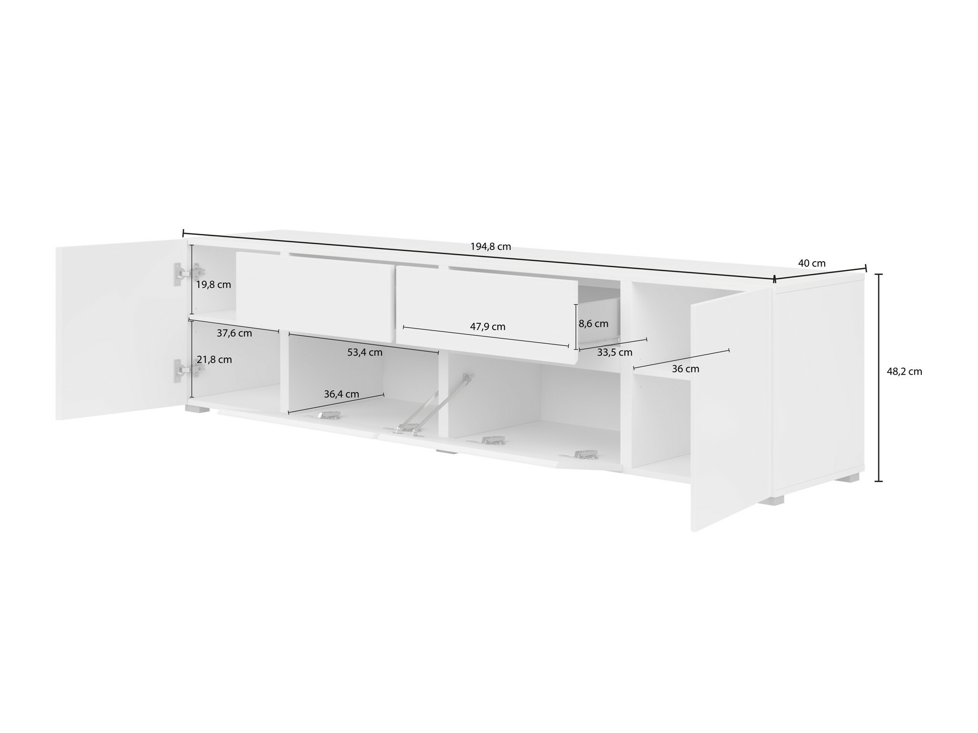 Komplet za dnevno sobo Elbleve 104 (Črna)