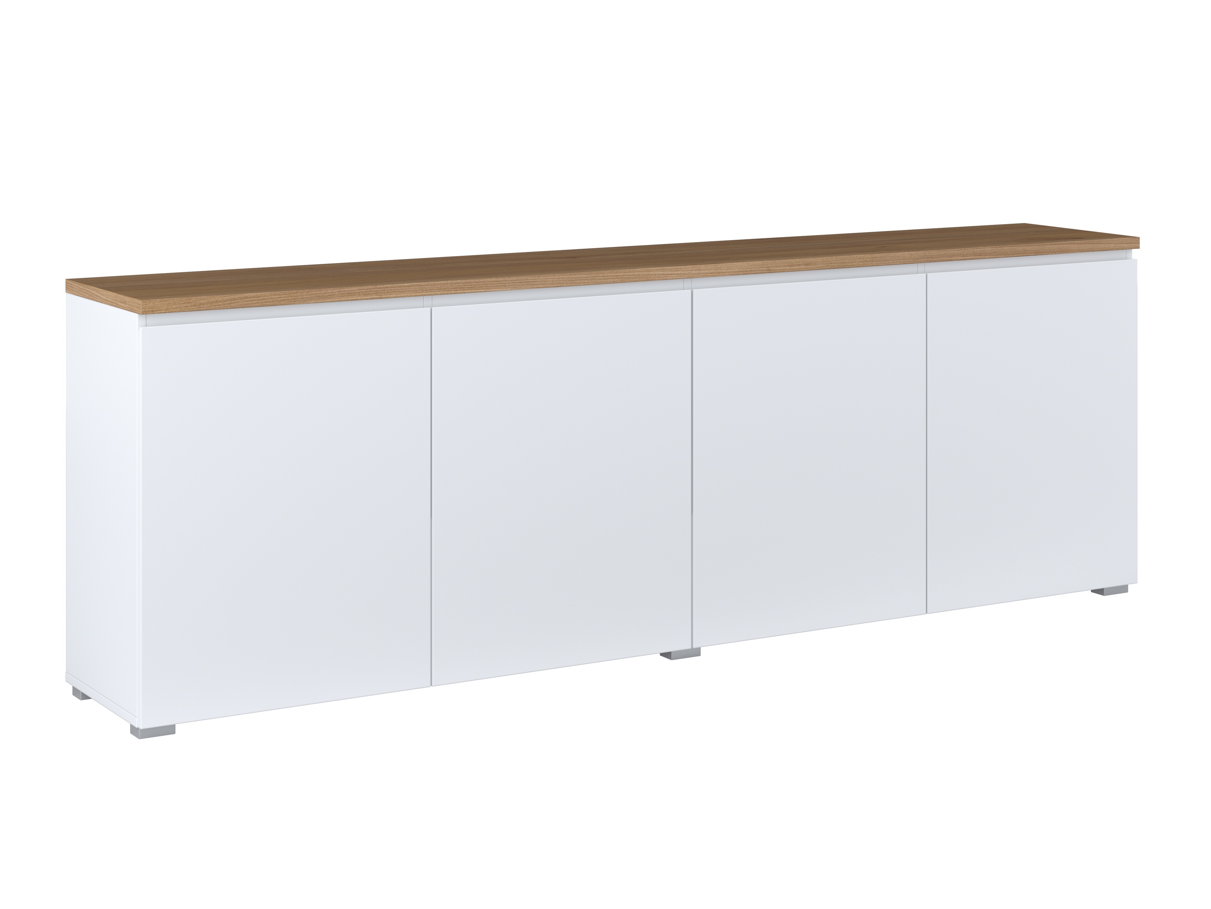 Omarica Baletu 105 (Bela + Hrast)