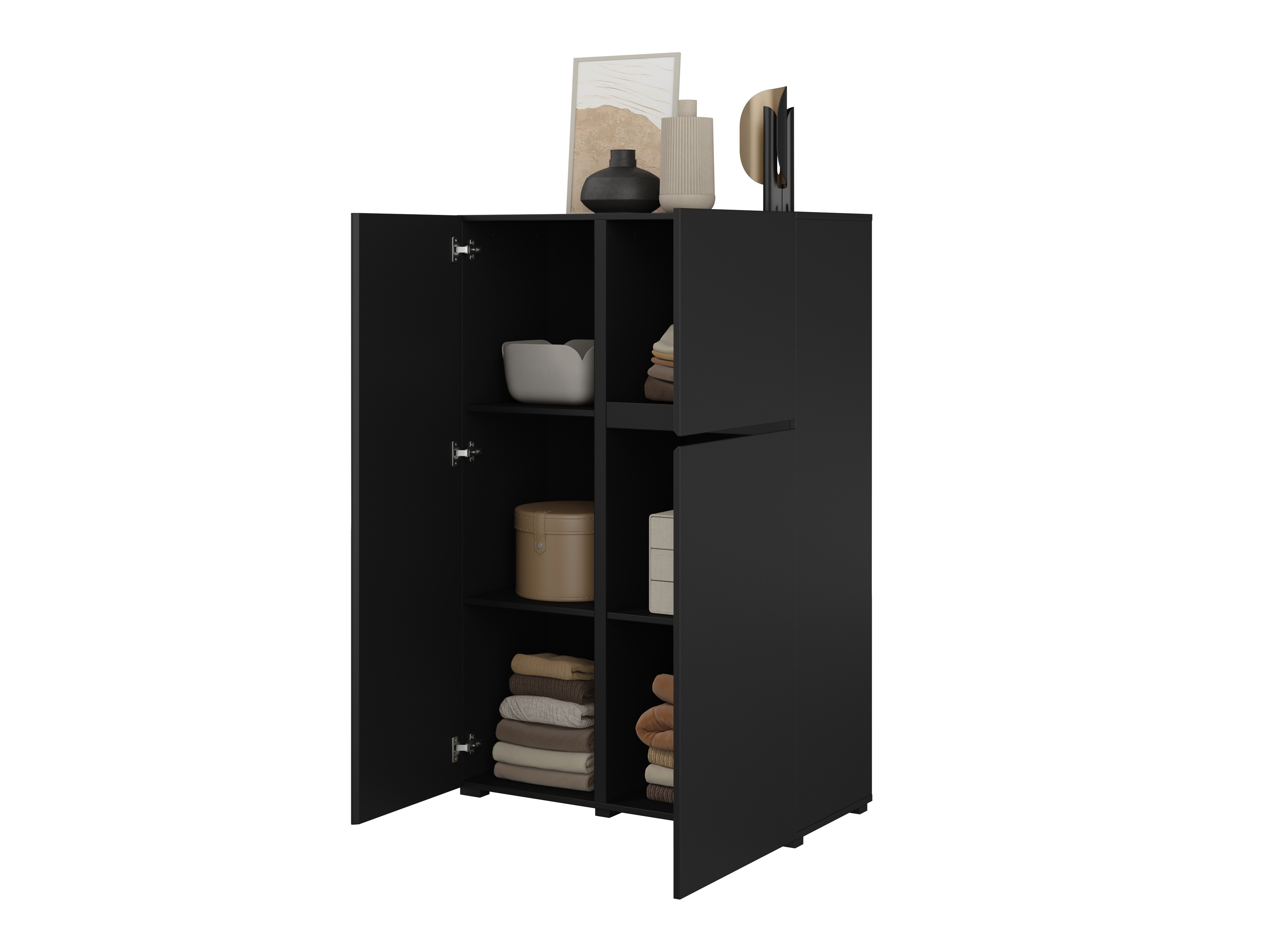 Regal Elbleve 102 (Črna)