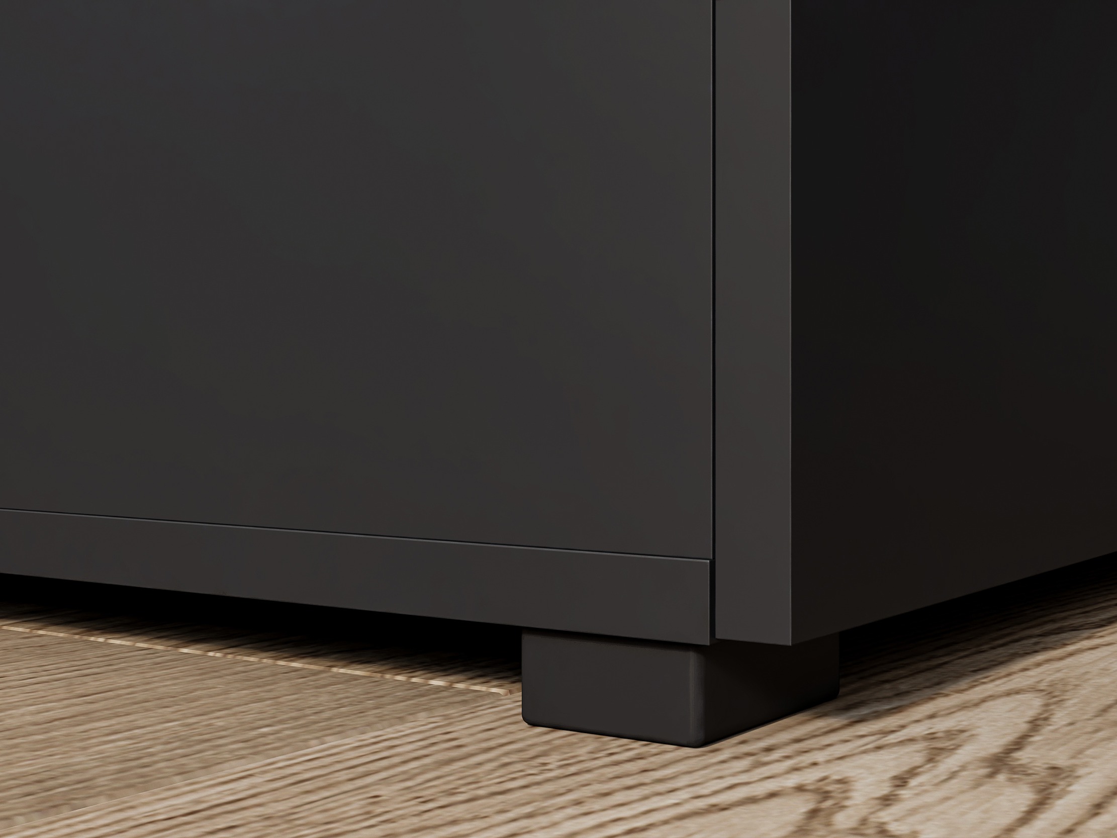 TV-omarica Elbleve 100 (Črna)