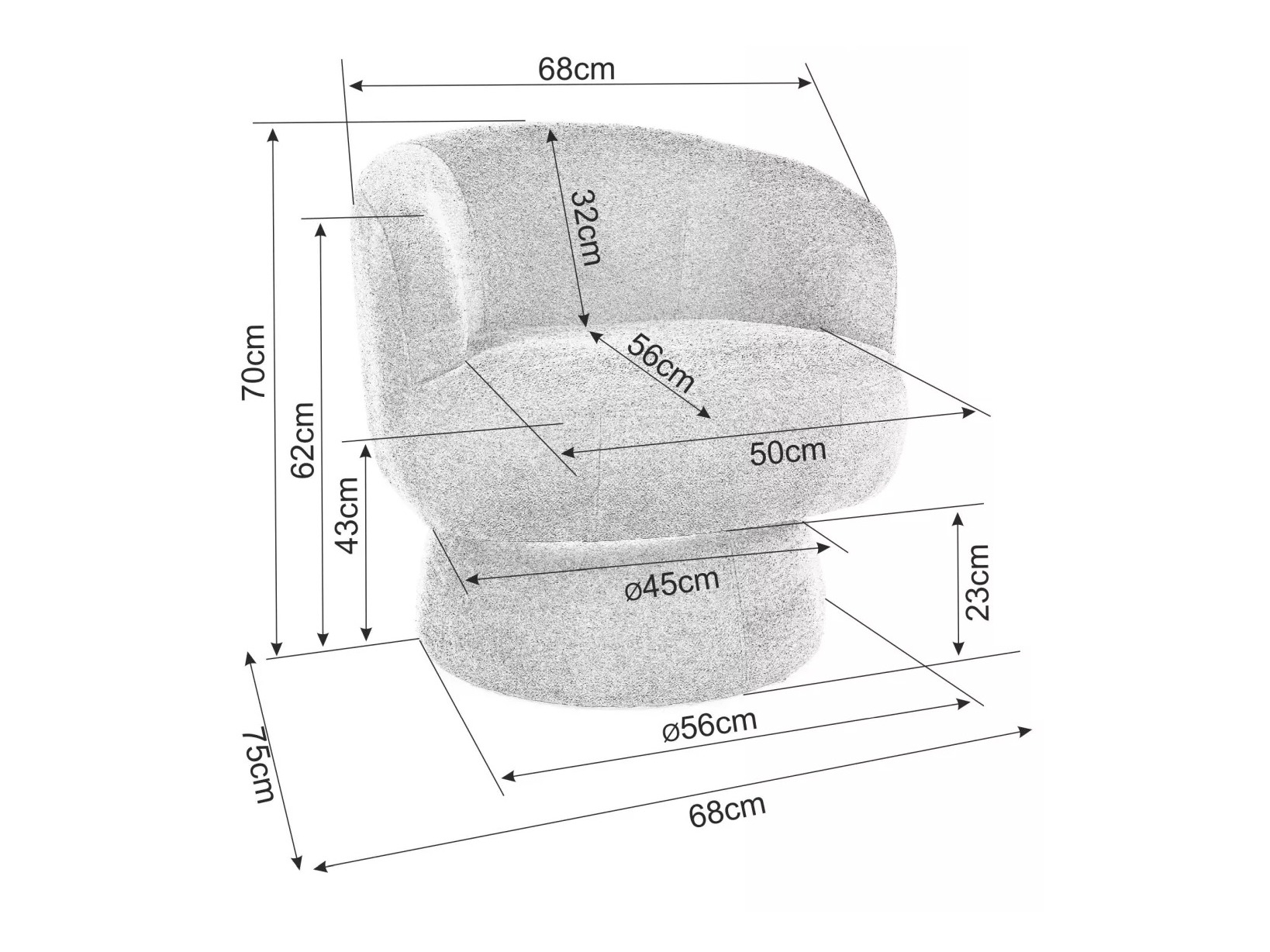 Fotelj Detroit 919 (Bež)