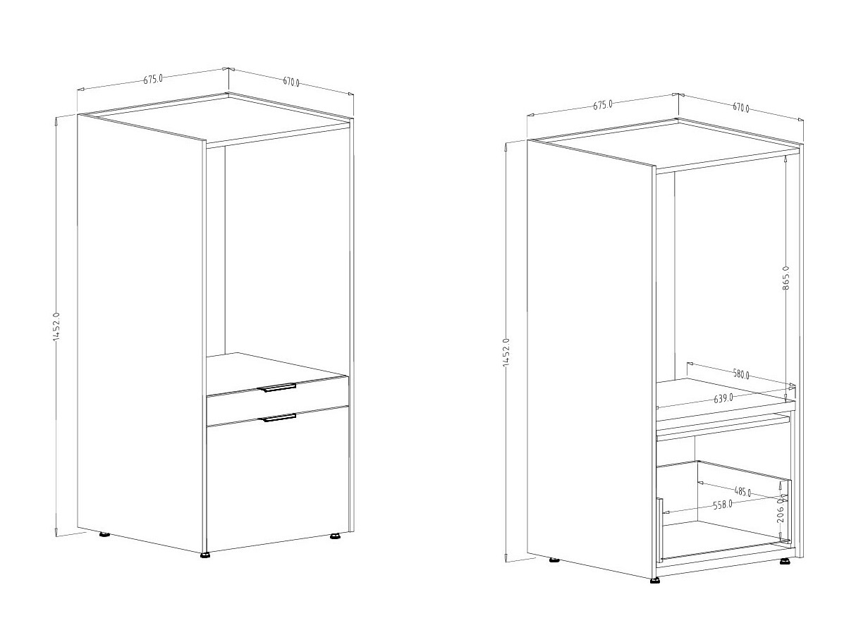 Kopalniški poličnik Austin 376 (Bela)