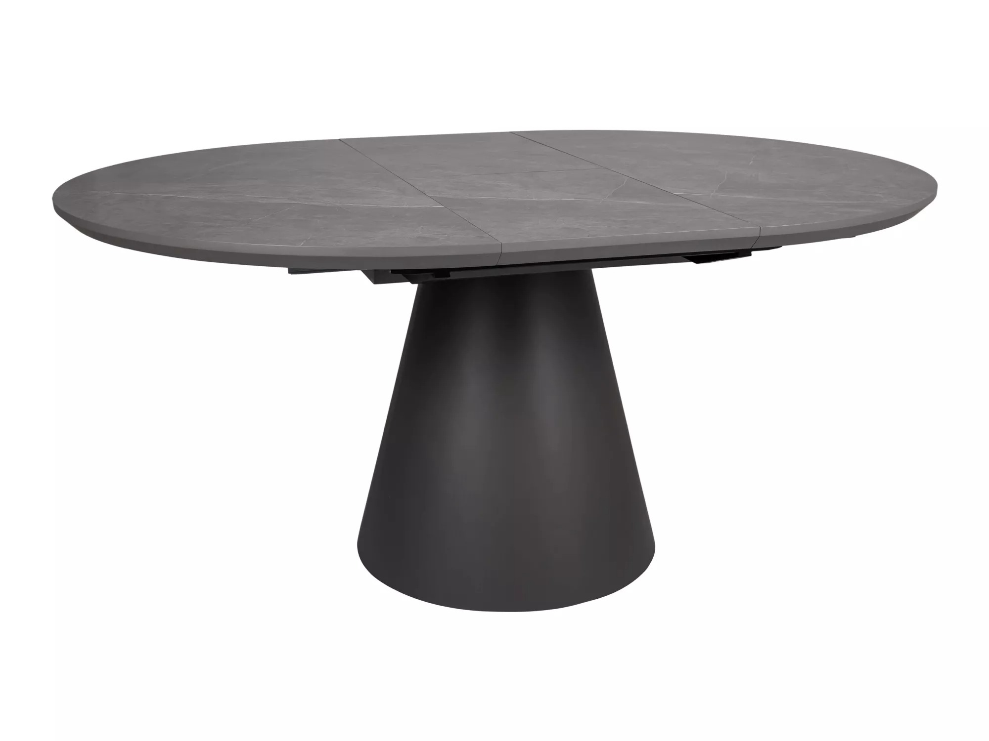Miza Detroit 920 (Sivi marmor + Črna)