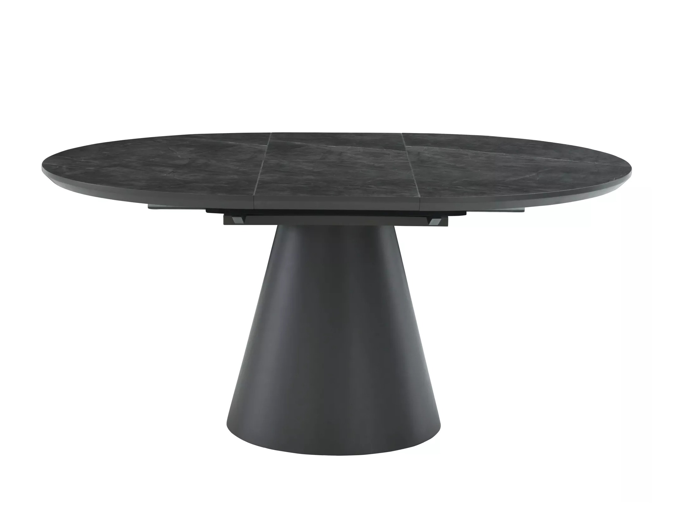 Miza Detroit 920 (Sivi marmor + Črna)